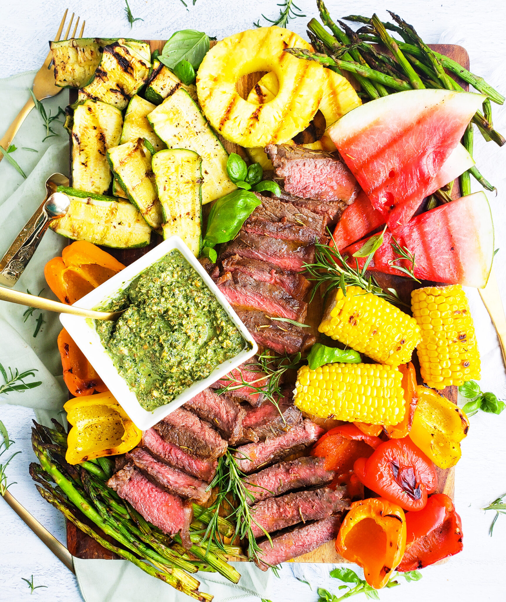 grilled things charcuterie board