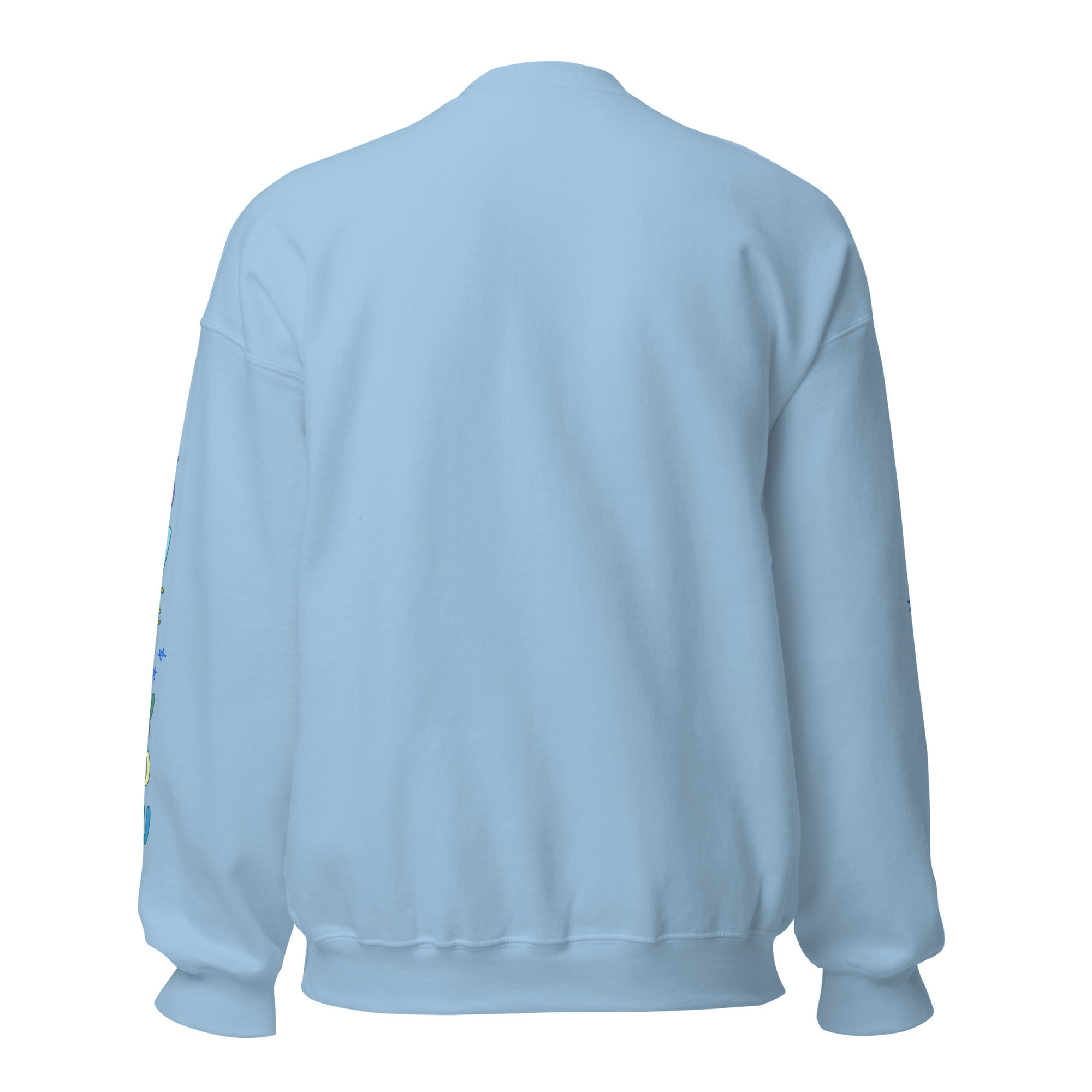 Say Nice Things Unisex Sweatshirt, with Print on the Sleeves - Image 24