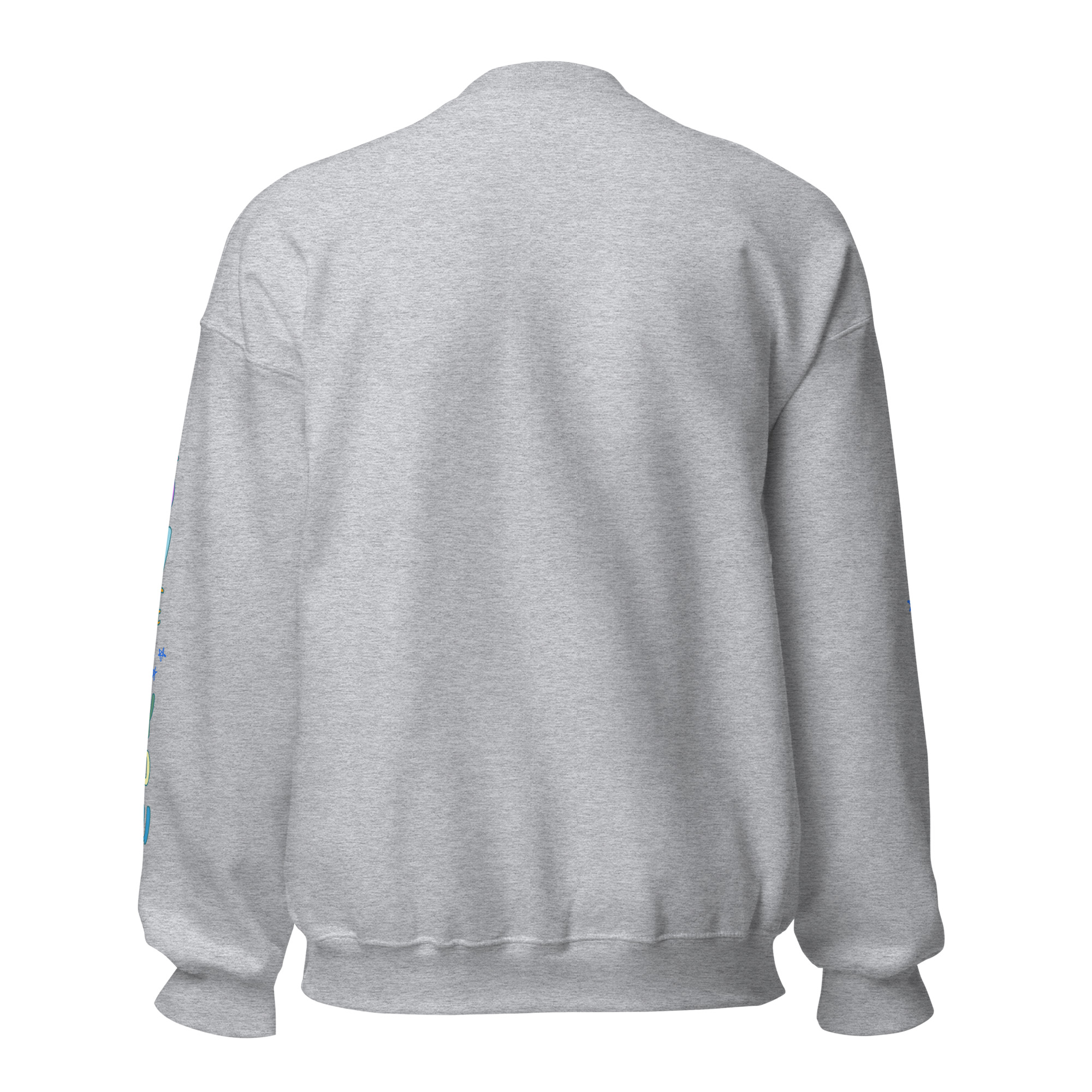 Say Nice Things Unisex Sweatshirt, with Print on the Sleeves - Image 28