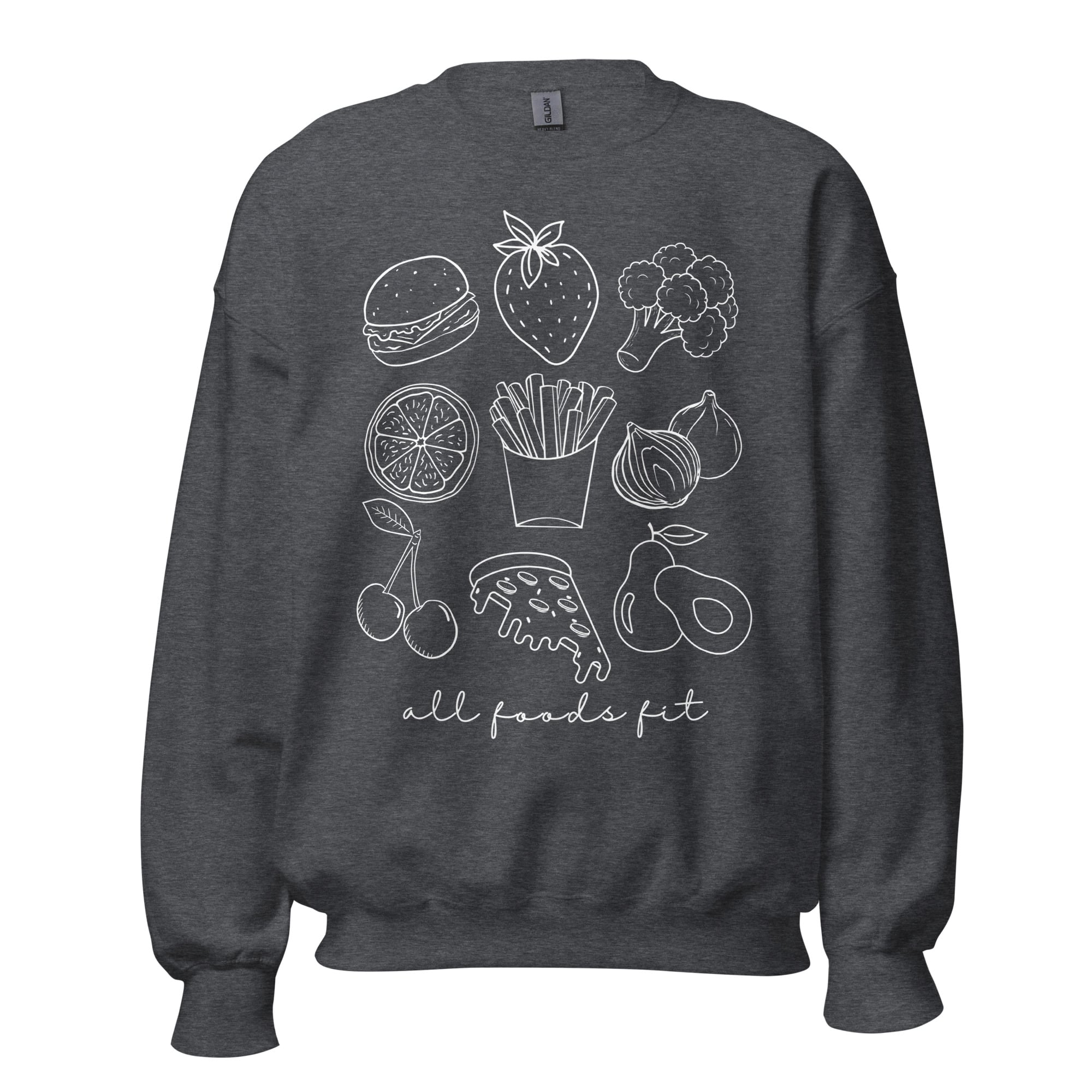 All Foods Fit Unisex Sweatshirt - Image 7
