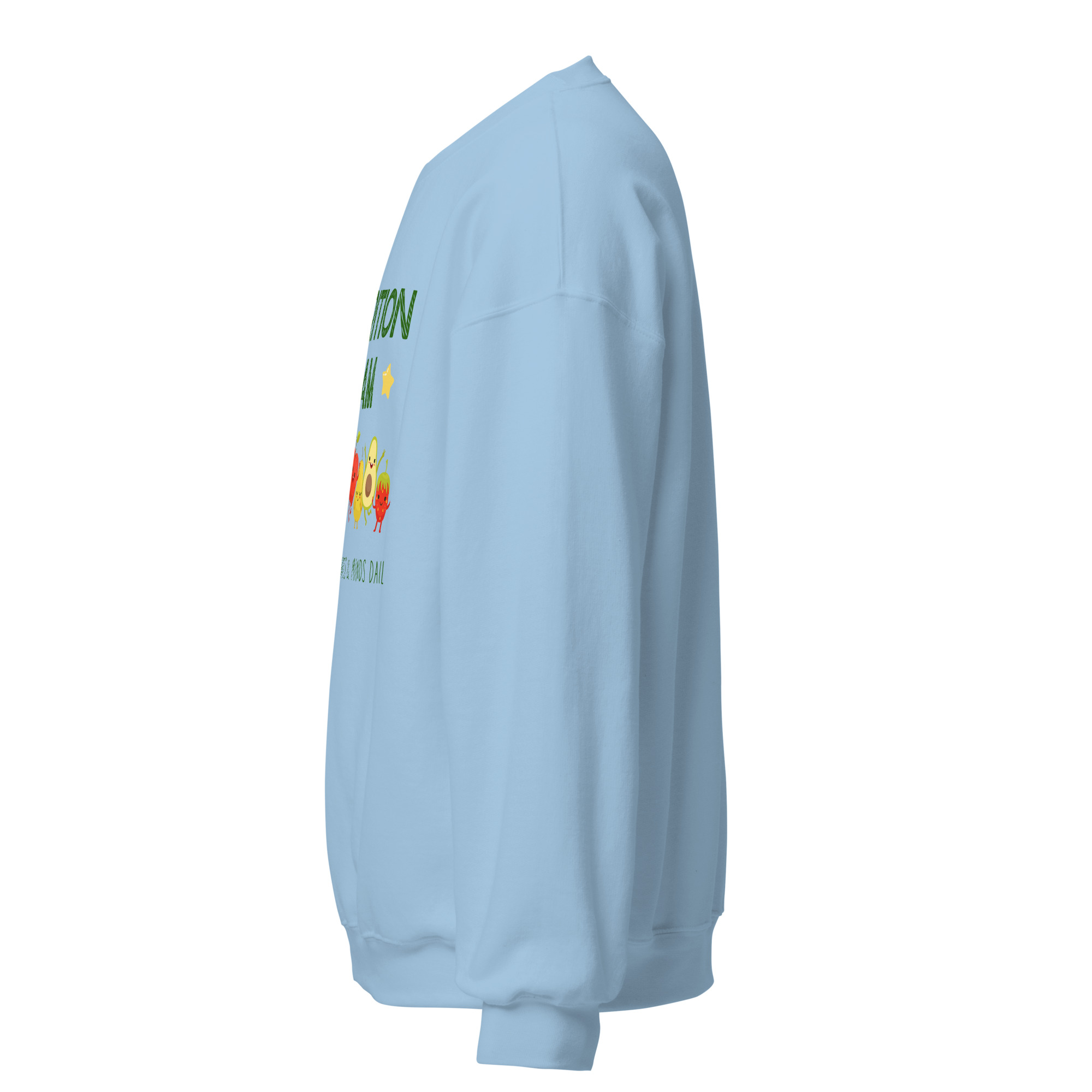 Nutrition Team Veggie Unisex Sweatshirt - Image 3