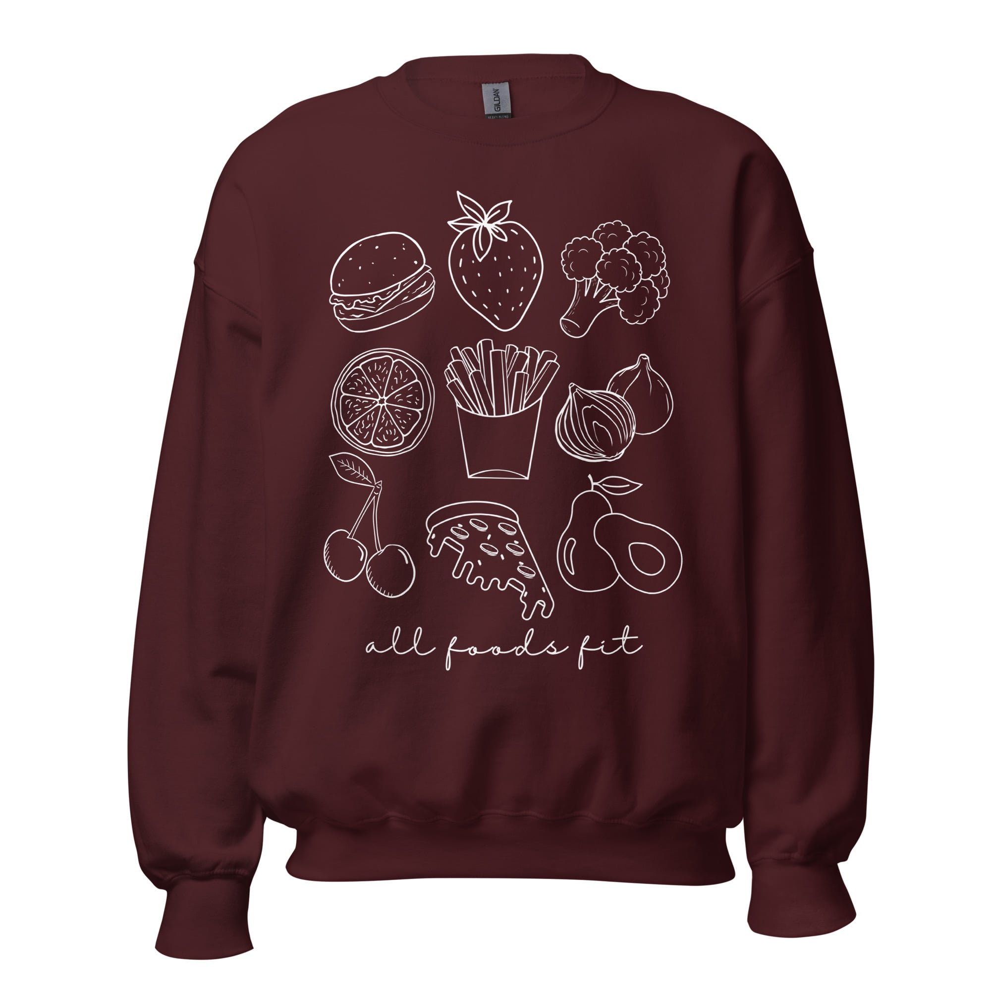 All Foods Fit Unisex Sweatshirt - Image 5
