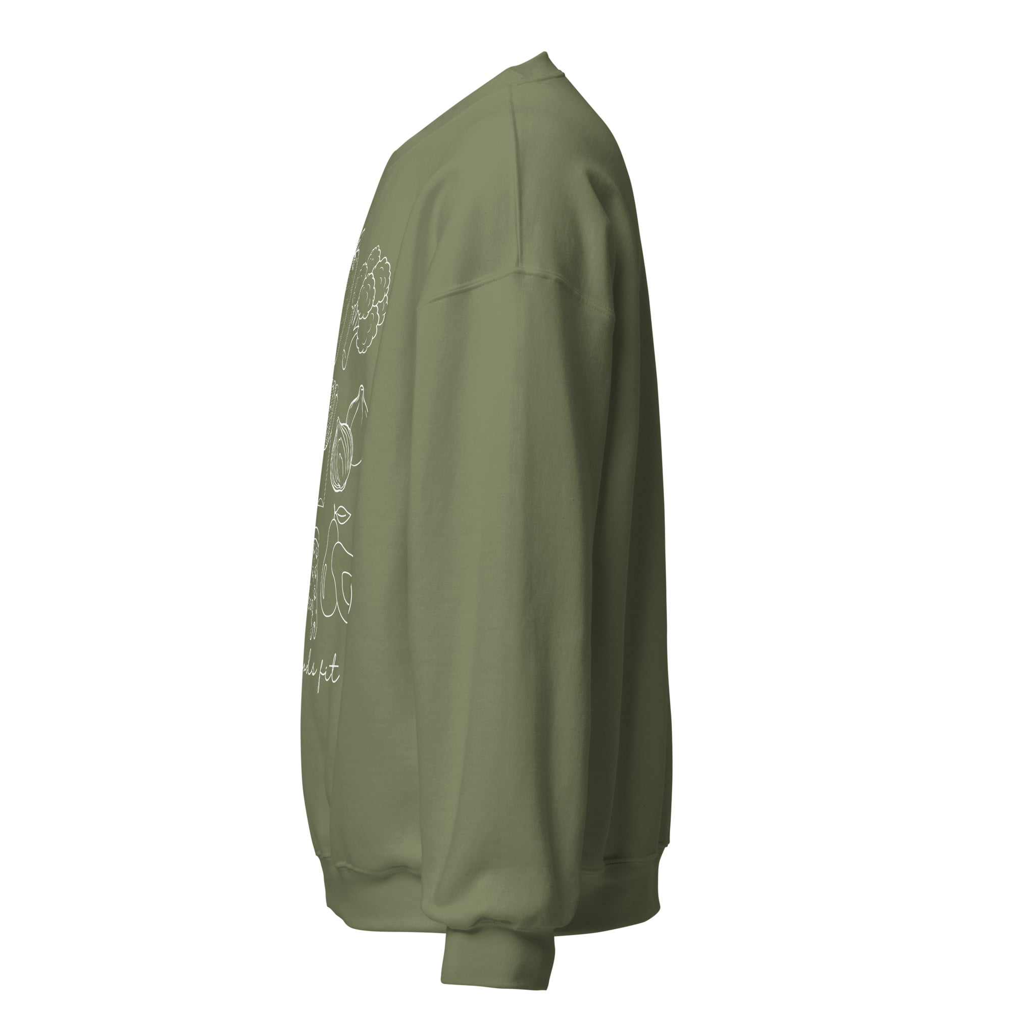 All Foods Fit Unisex Sweatshirt - Image 12