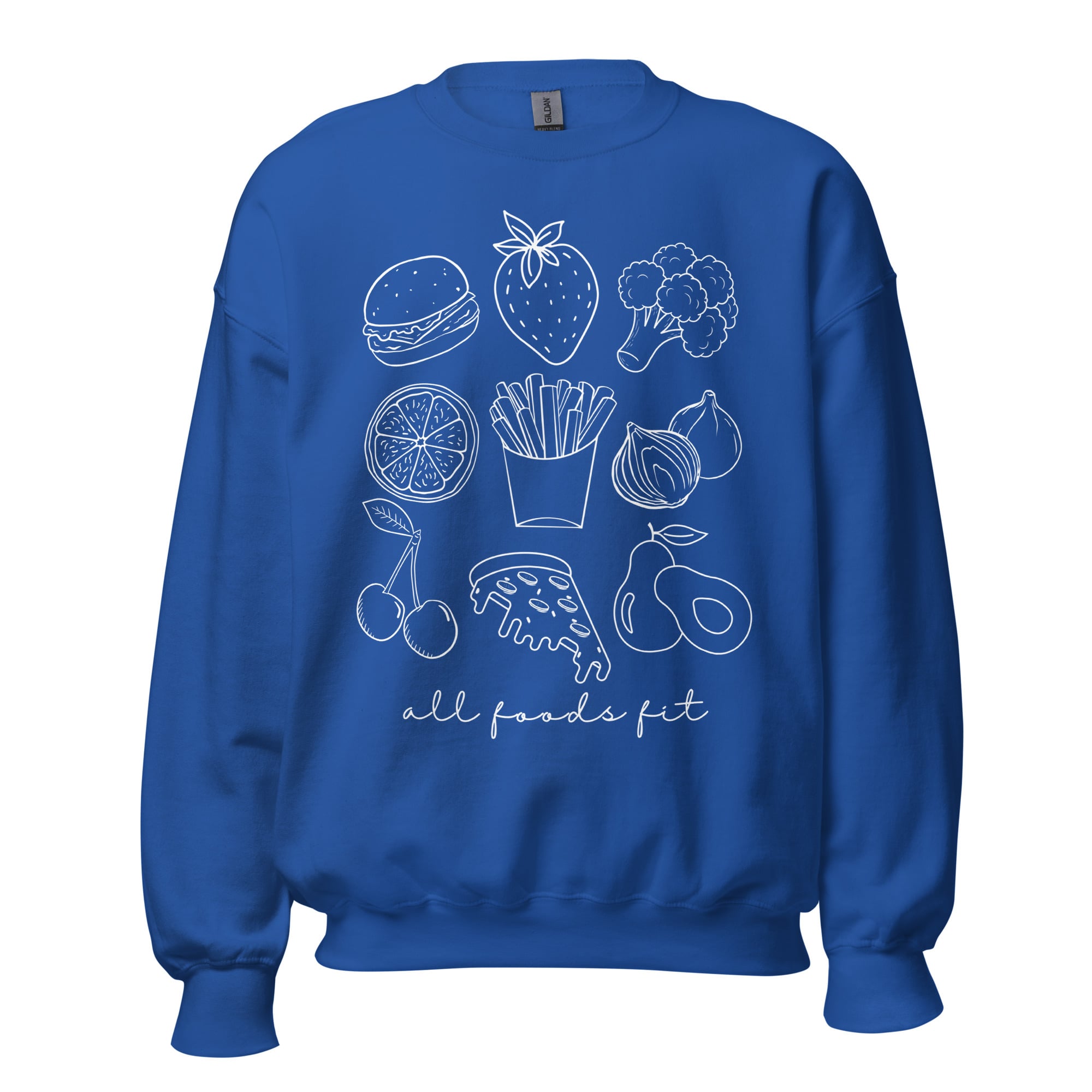 All Foods Fit Unisex Sweatshirt - Image 9