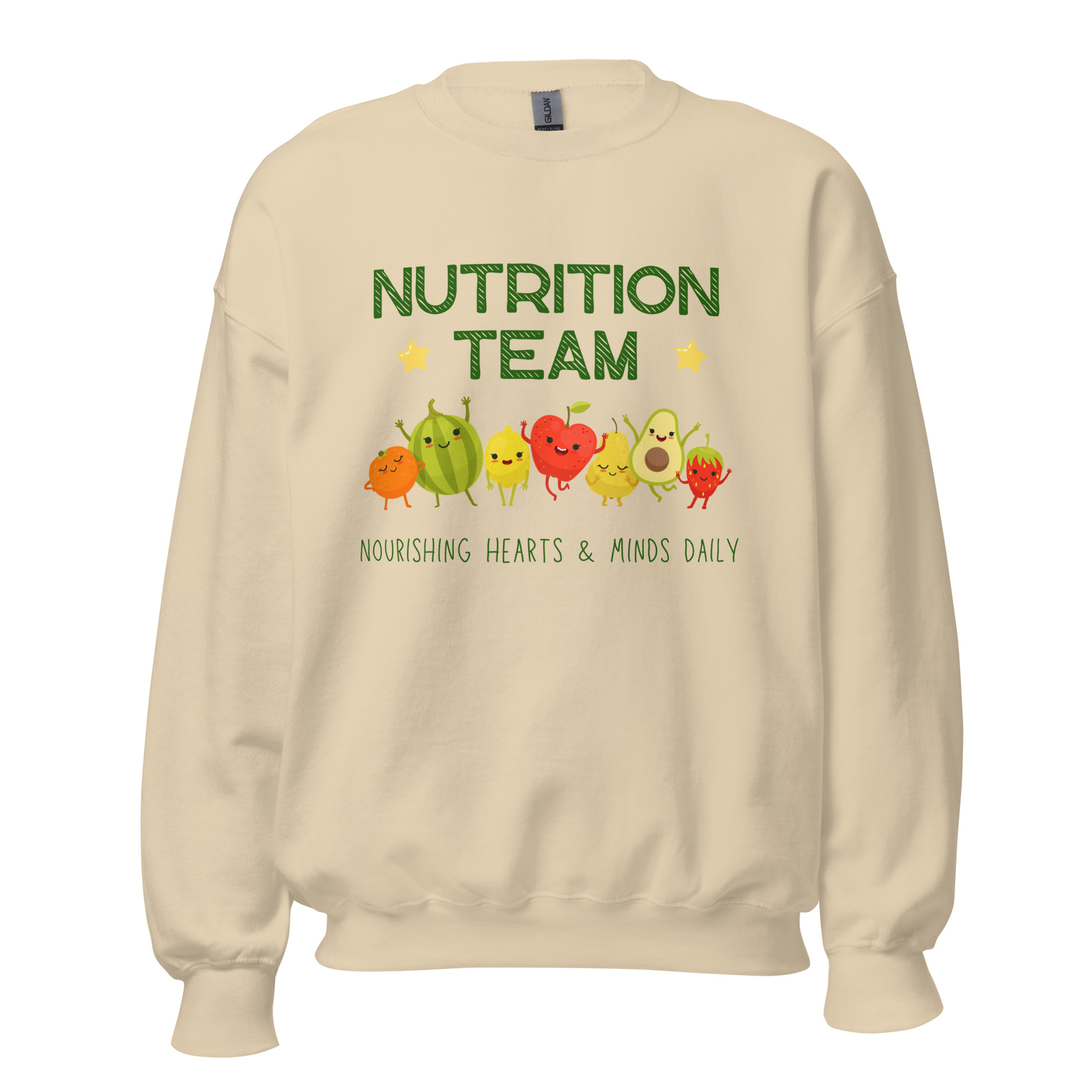 Nutrition Team Veggie Unisex Sweatshirt - Image 6