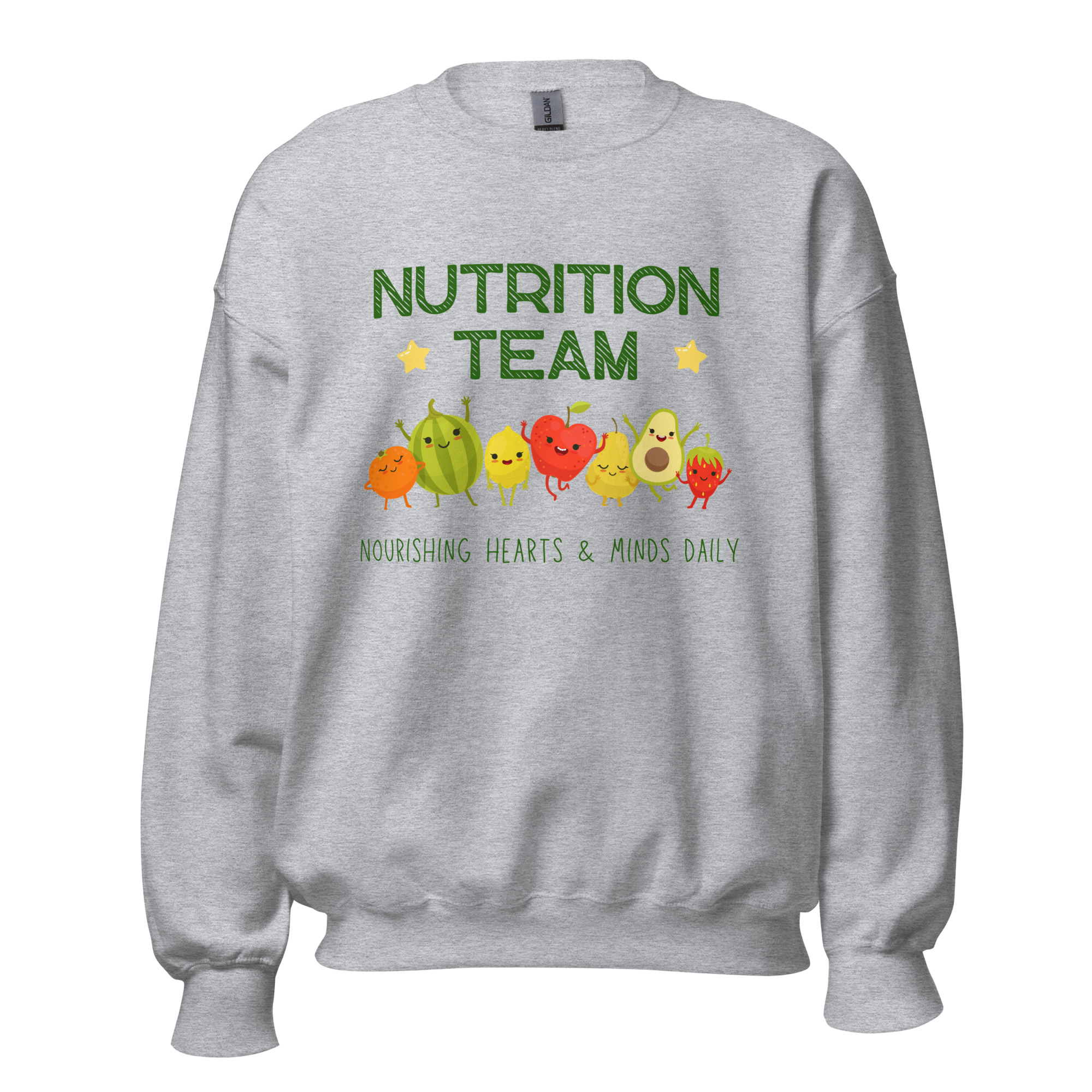 Nutrition Team Veggie Unisex Sweatshirt - Image 4