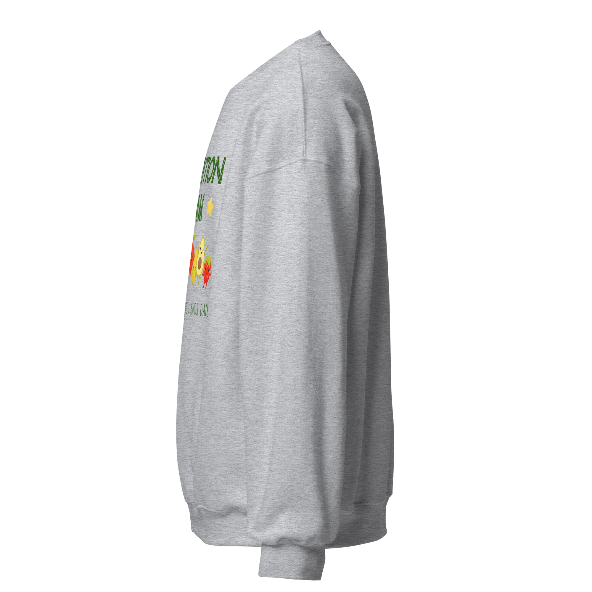 Nutrition Team Veggie Unisex Sweatshirt - Image 5