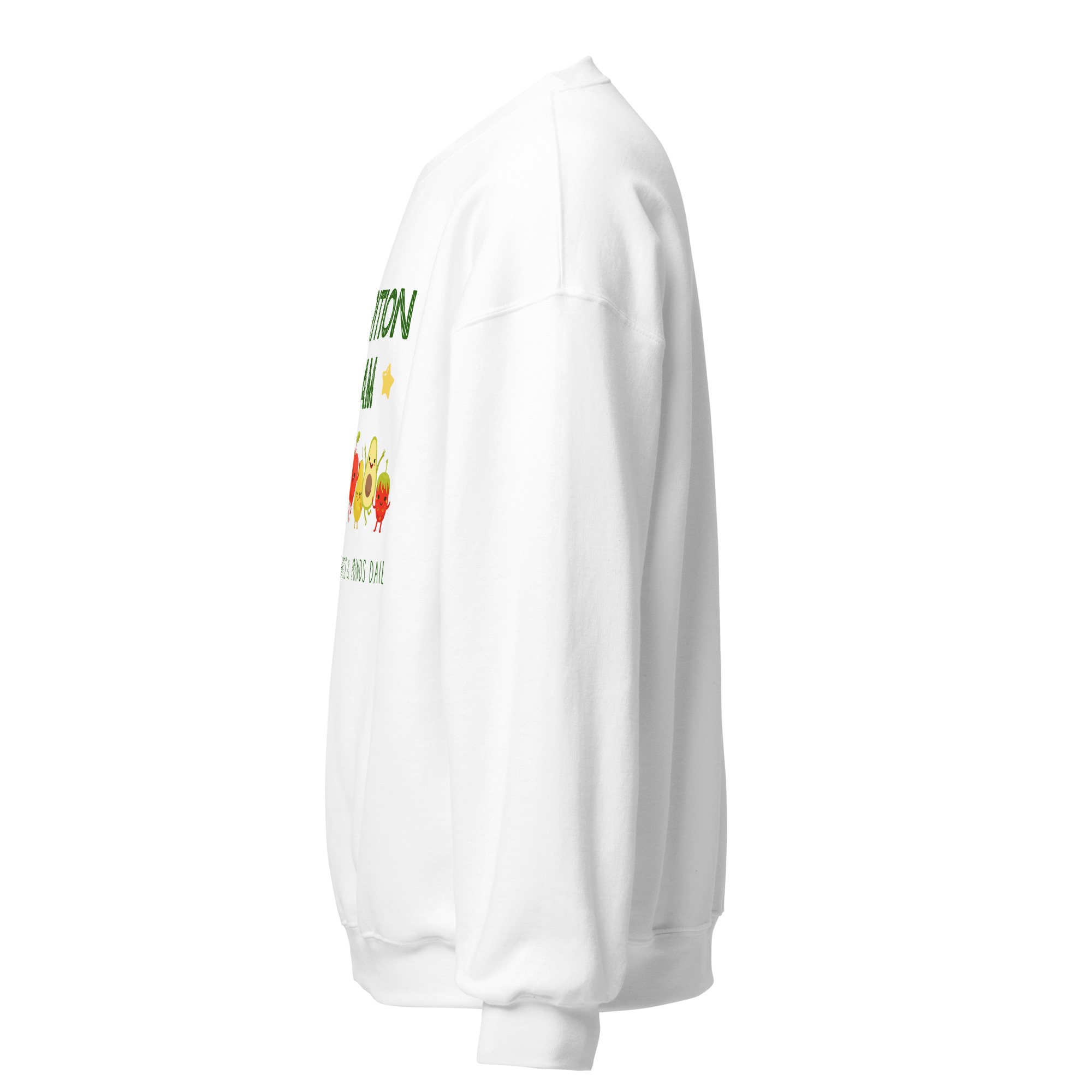 Nutrition Team Veggie Unisex Sweatshirt - Image 10