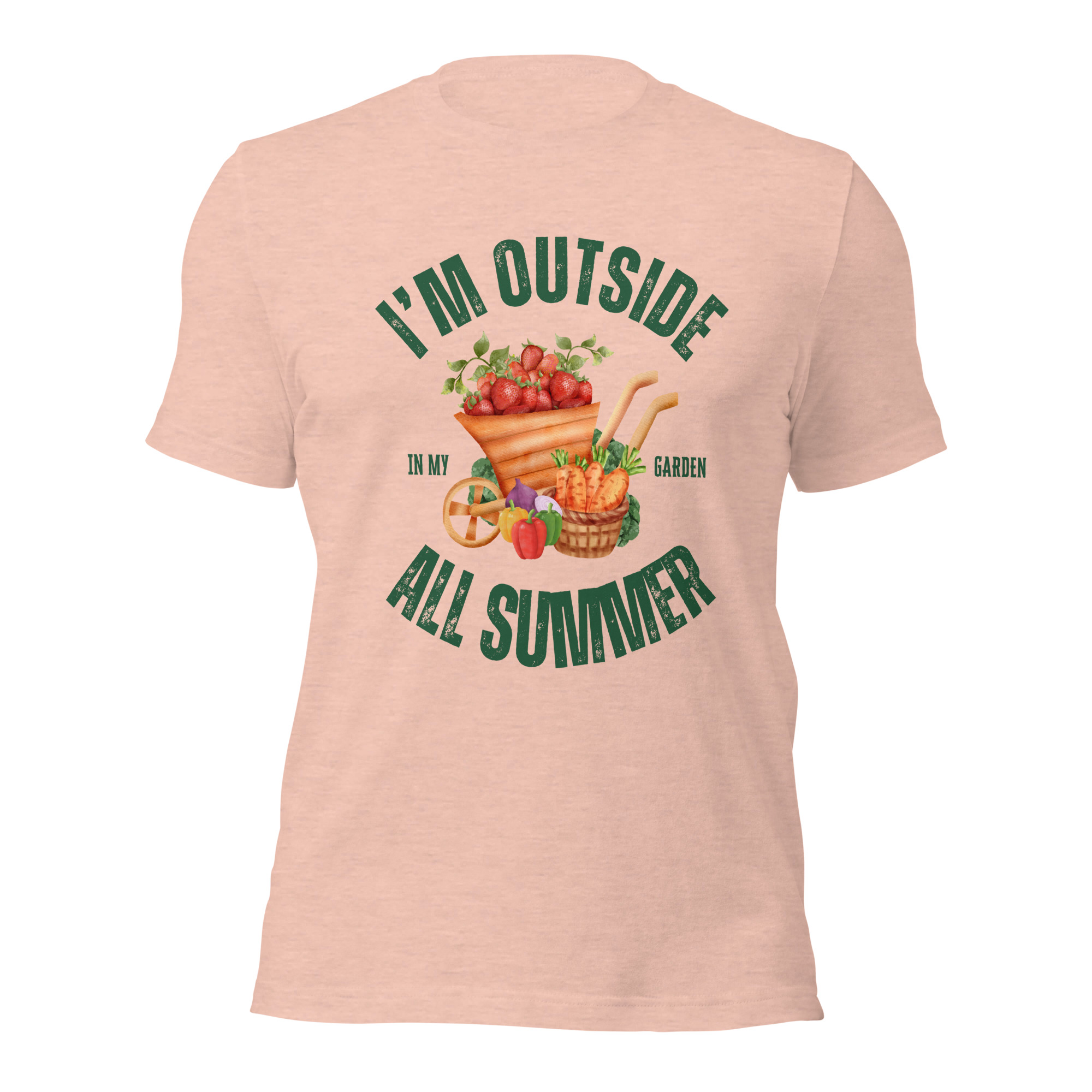 I'm Outside All Summer Unisex T-Shirt - Image 2