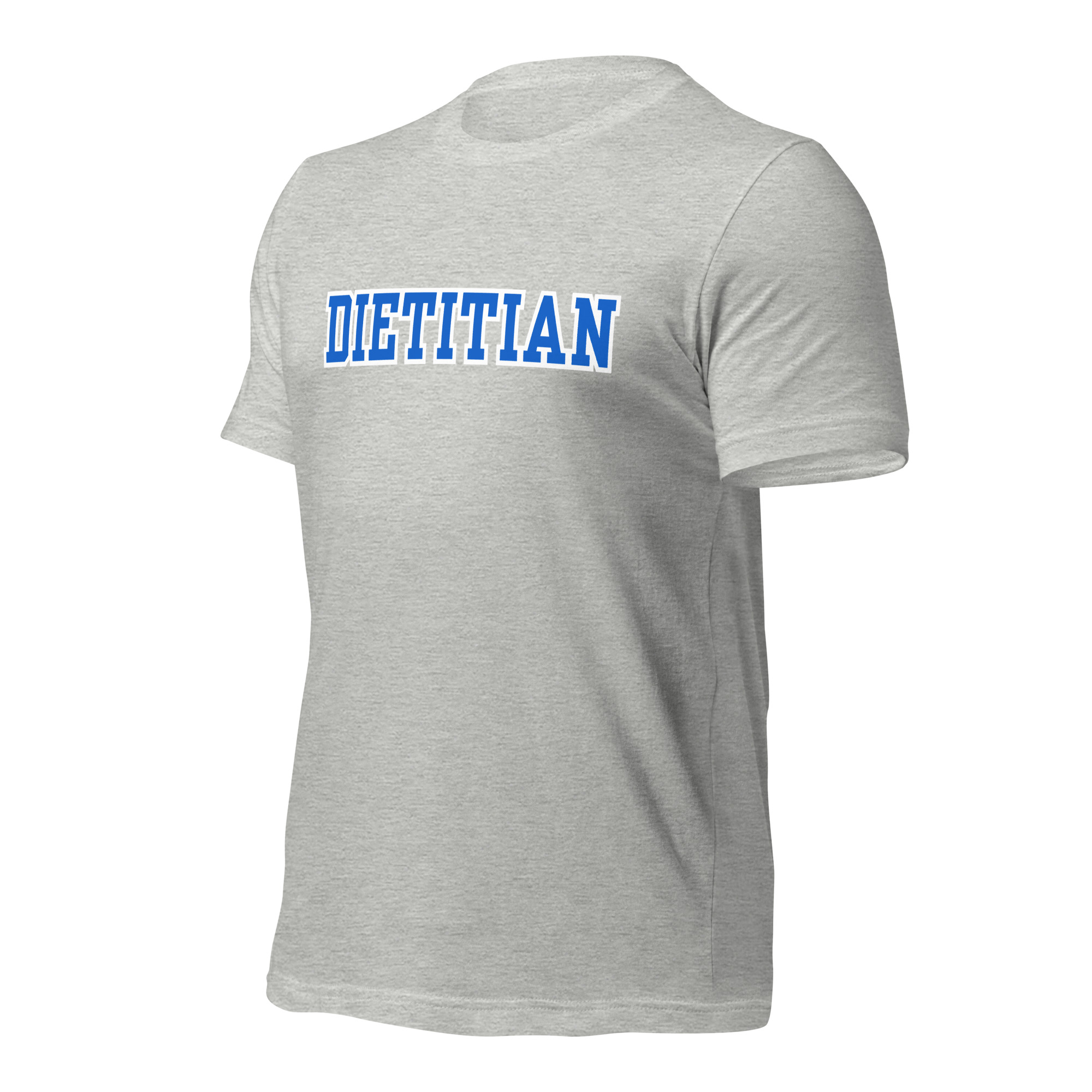 Dietitian Unisex T-Shirt (Blue Writing) - Image 10