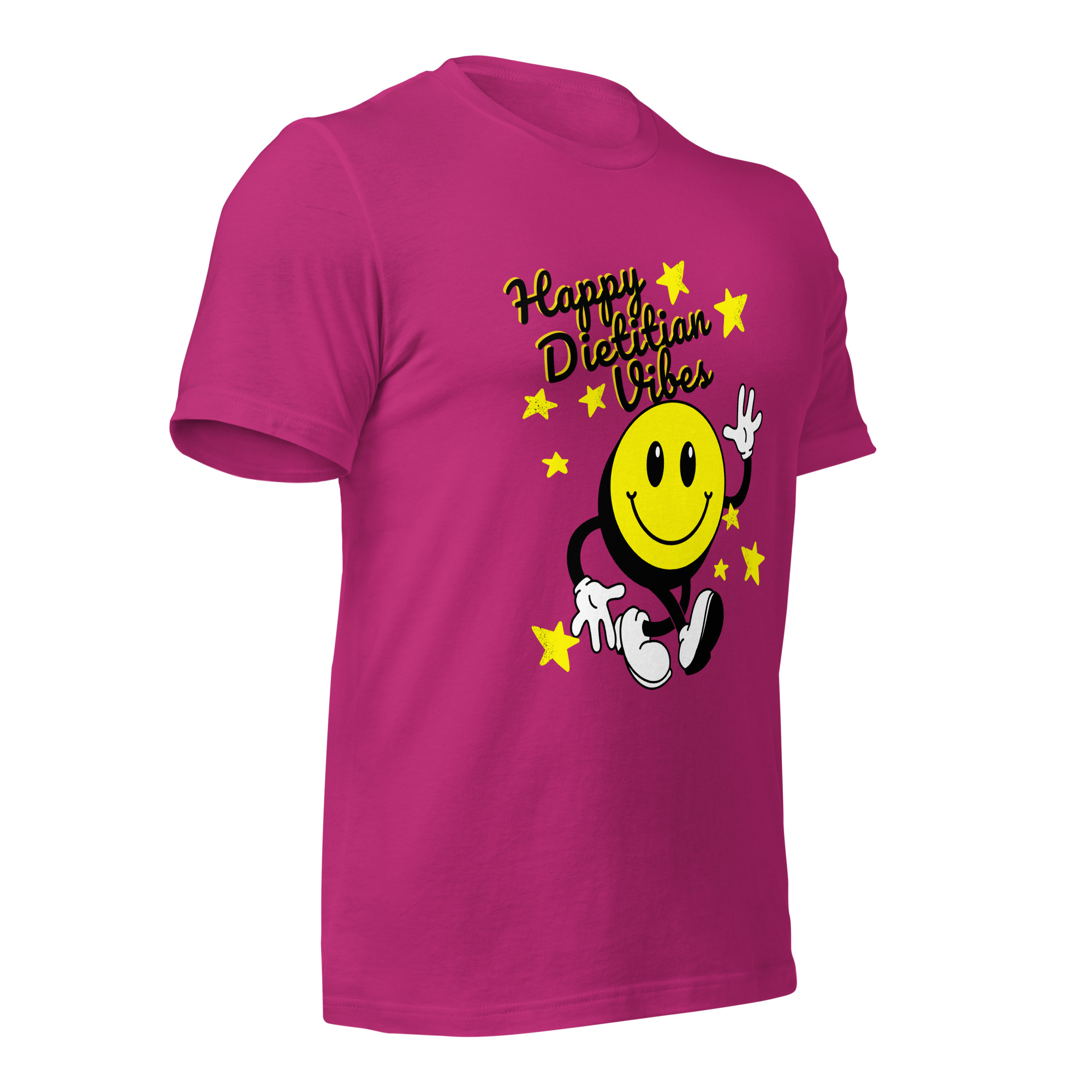 Happy Dietitian Vibes Unisex T-Shirt - Image 3