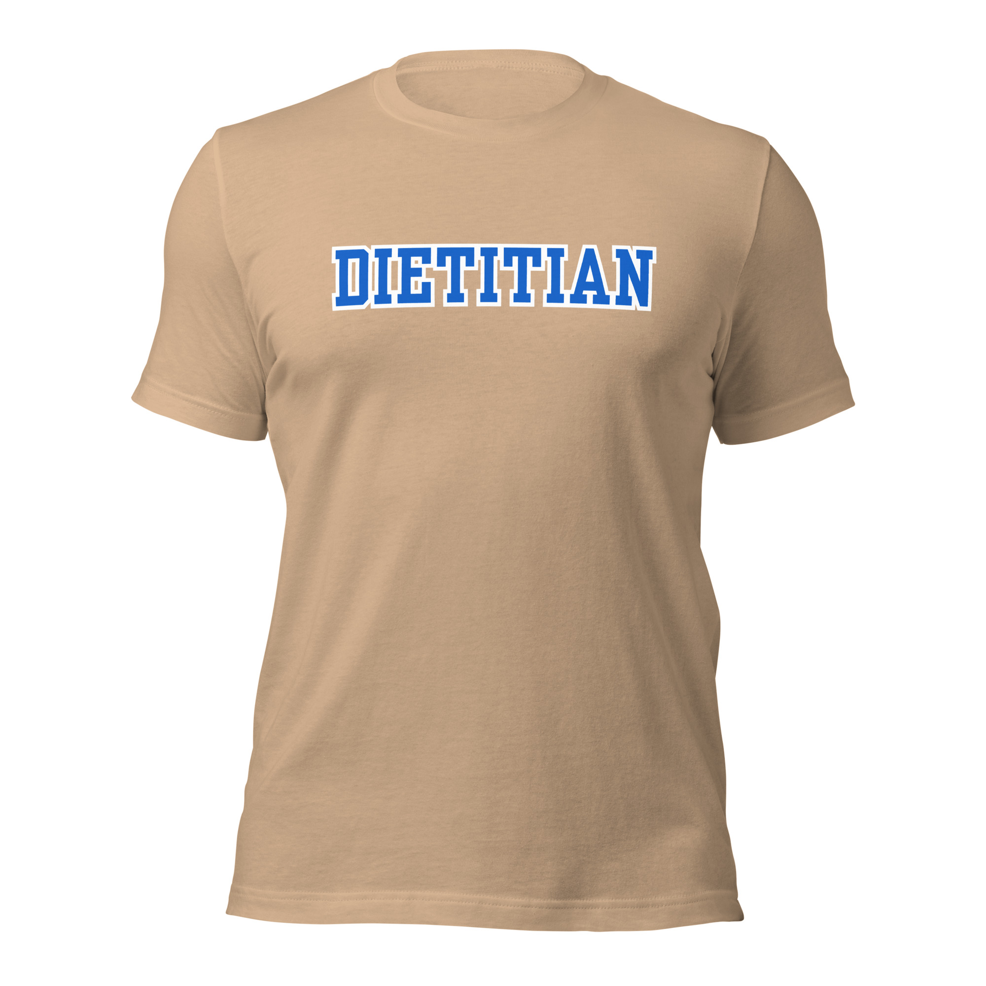 Dietitian Unisex T-Shirt (Blue Writing) - Image 5