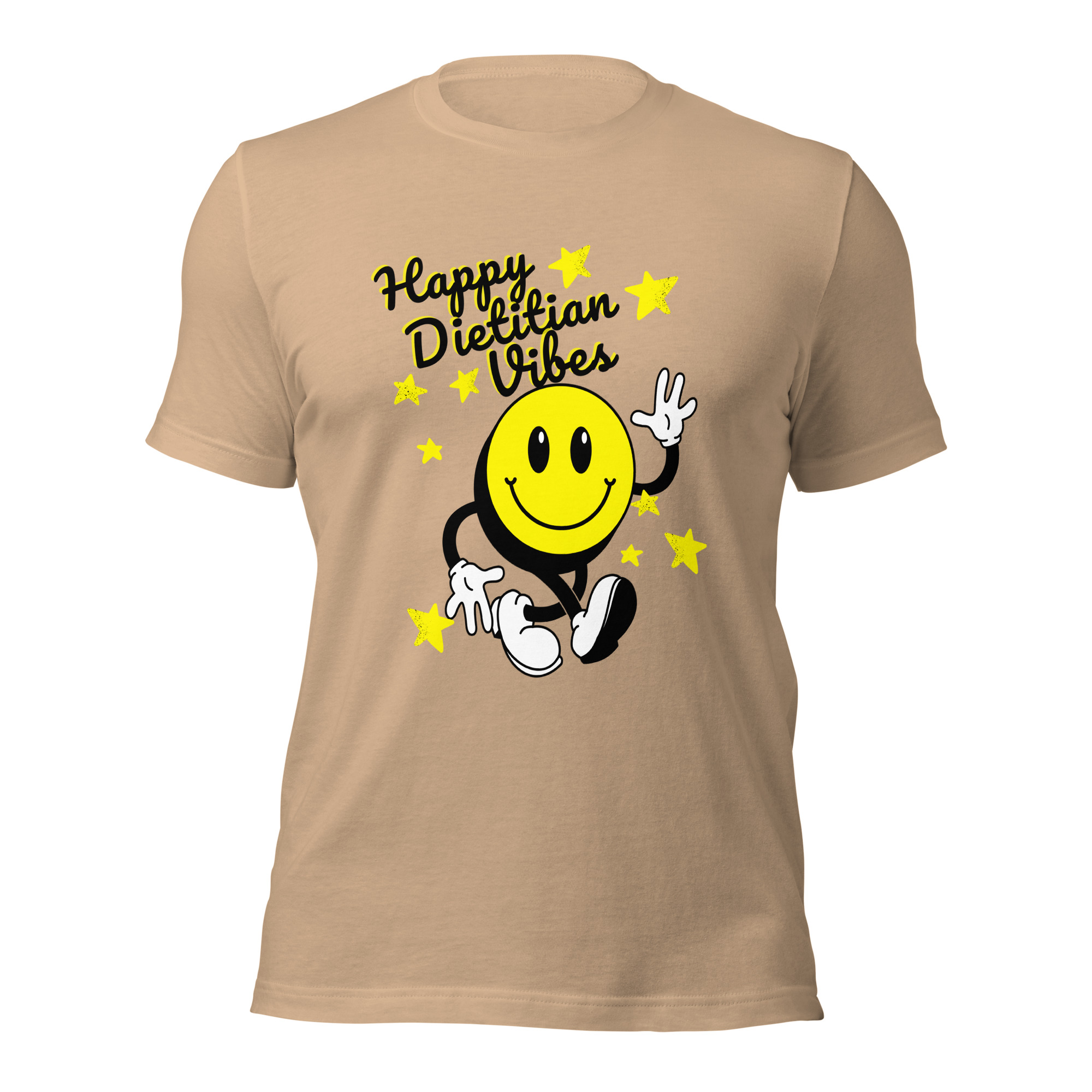Happy Dietitian Vibes Unisex T-Shirt - Image 13