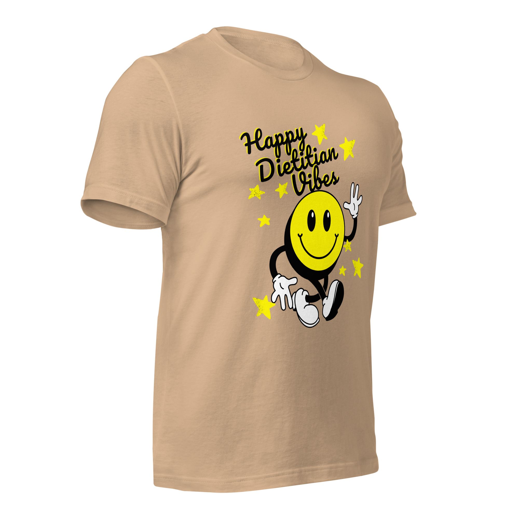 Happy Dietitian Vibes Unisex T-Shirt - Image 15