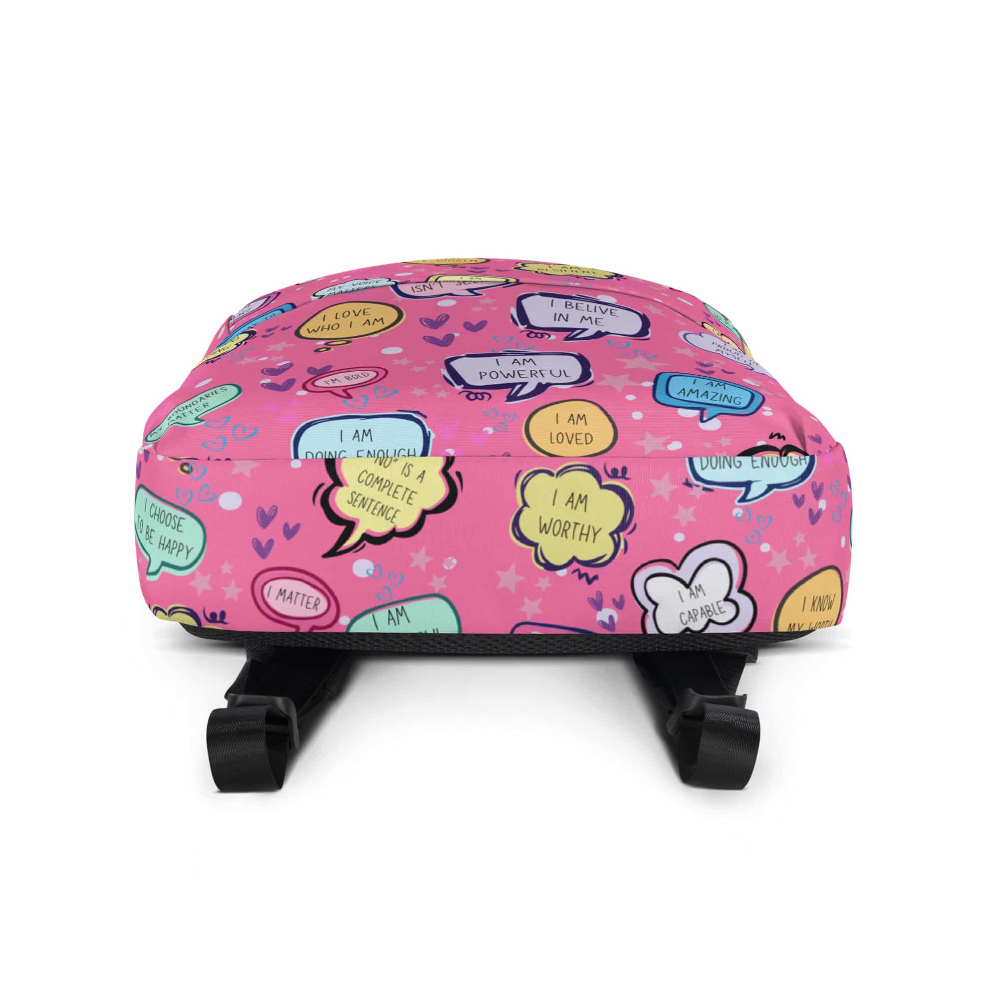 Positive Affirmations Backpack-Pink - Image 5