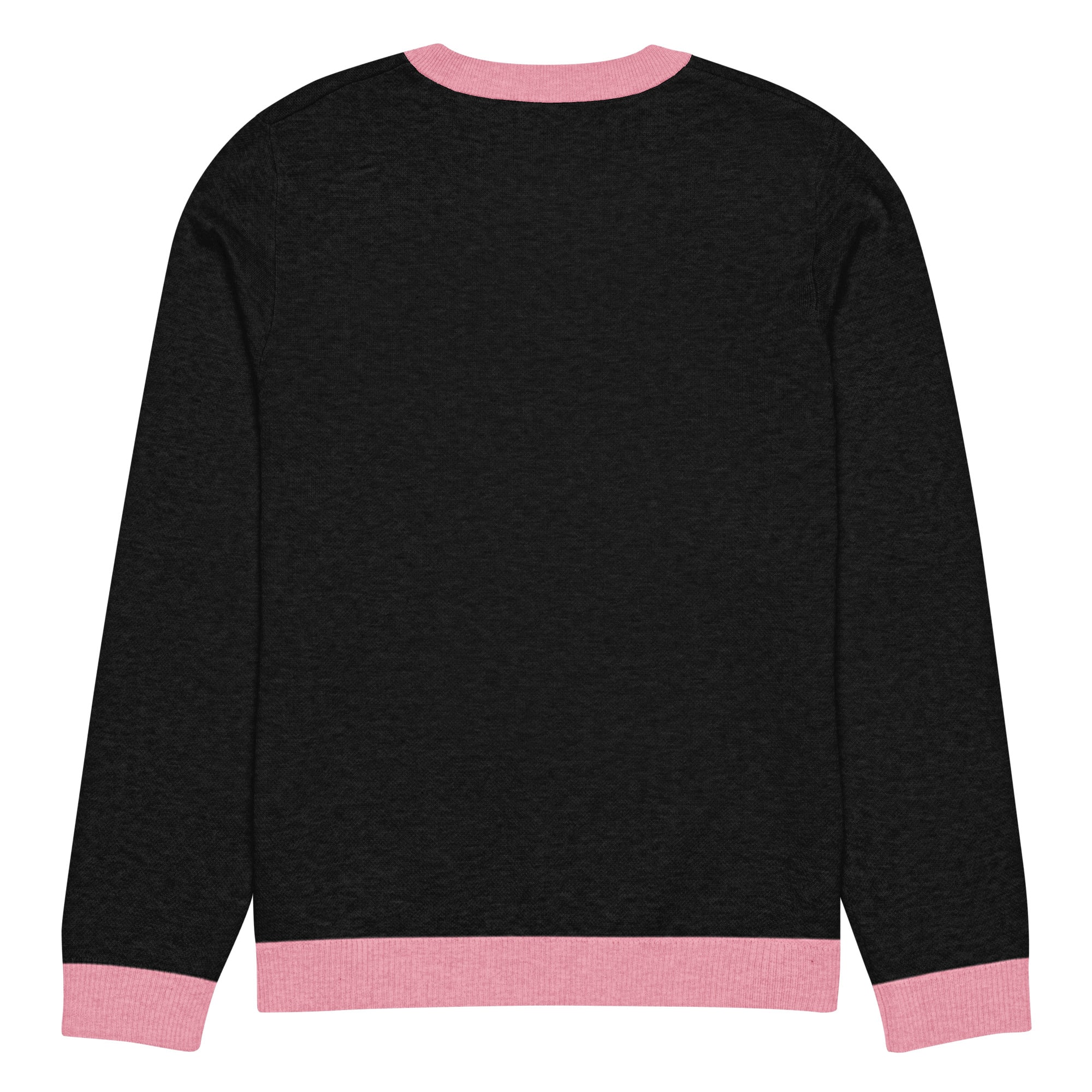 Spooky Ghosts Knitted Crew Neck Sweater - Image 4