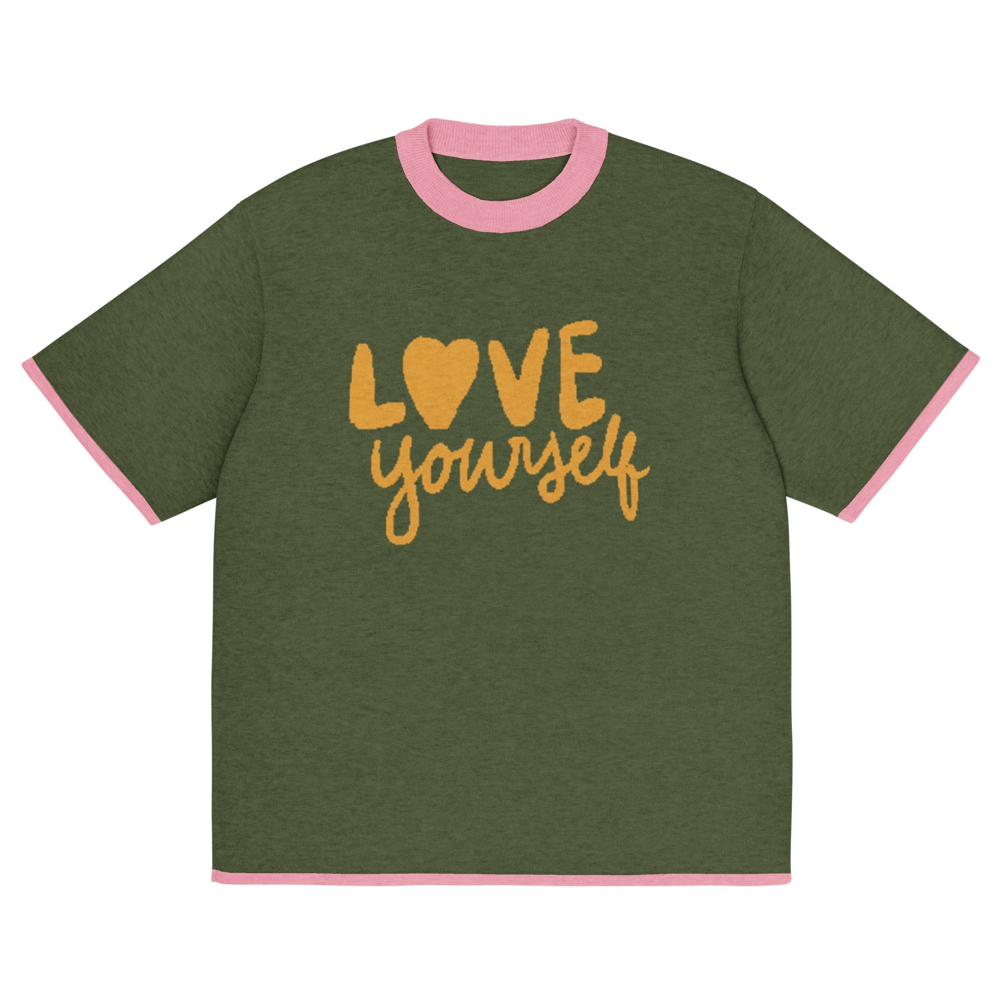 Love Yourself Knitted Classic Tee