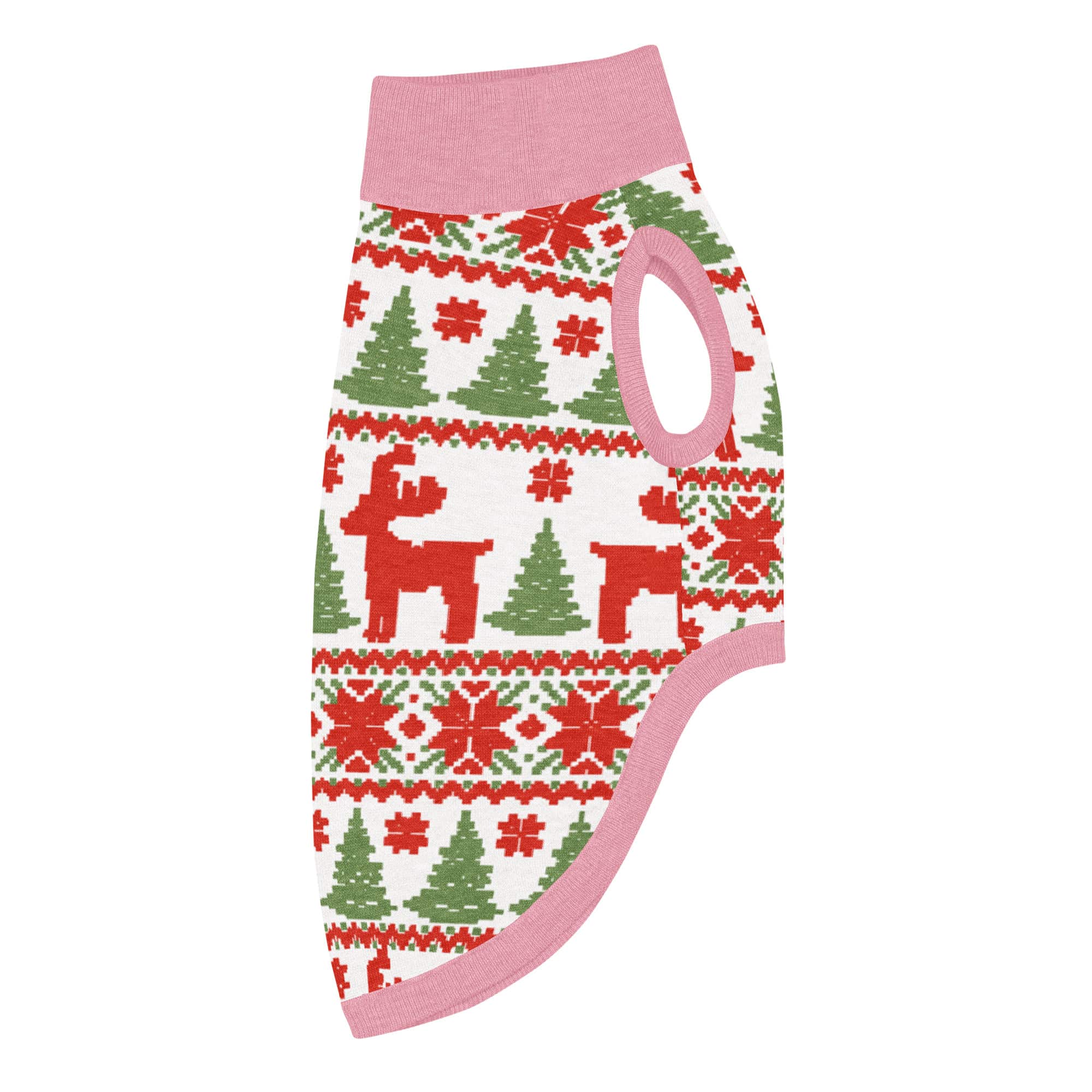 Reindeer Pattern Knitted Pet Sweater - Image 21