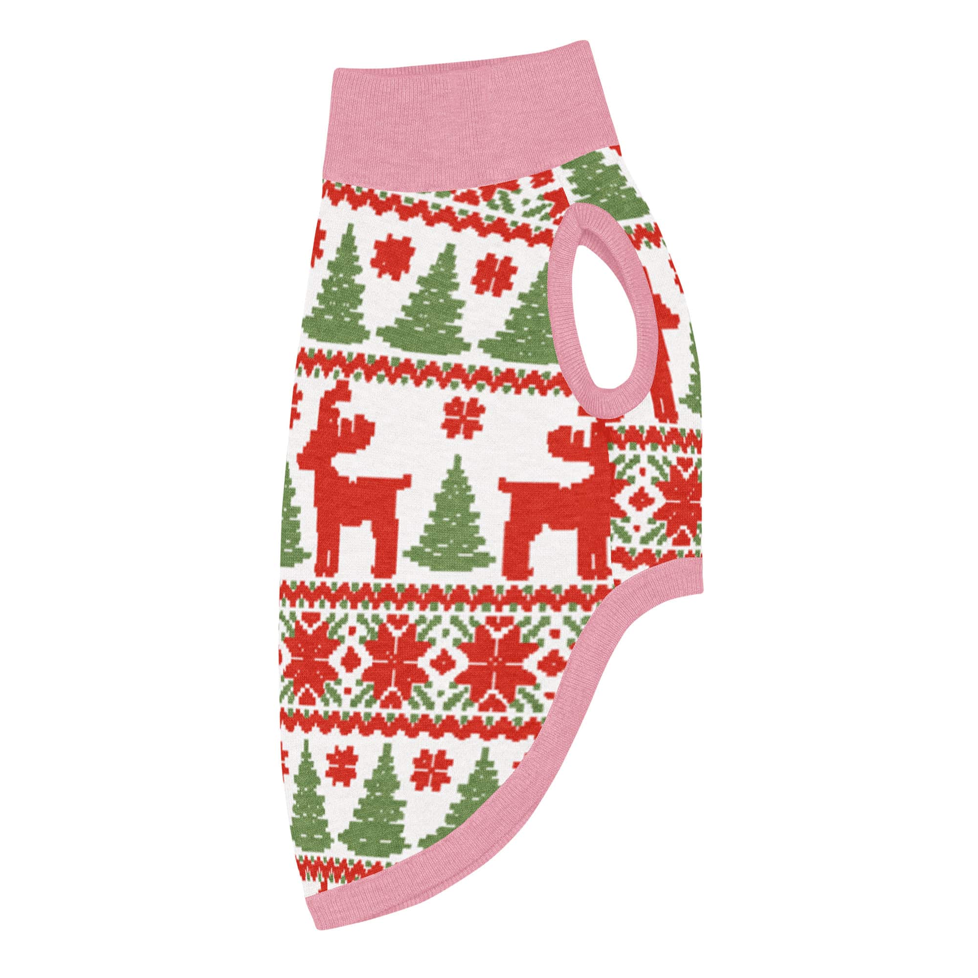 Reindeer Pattern Knitted Pet Sweater - Image 16