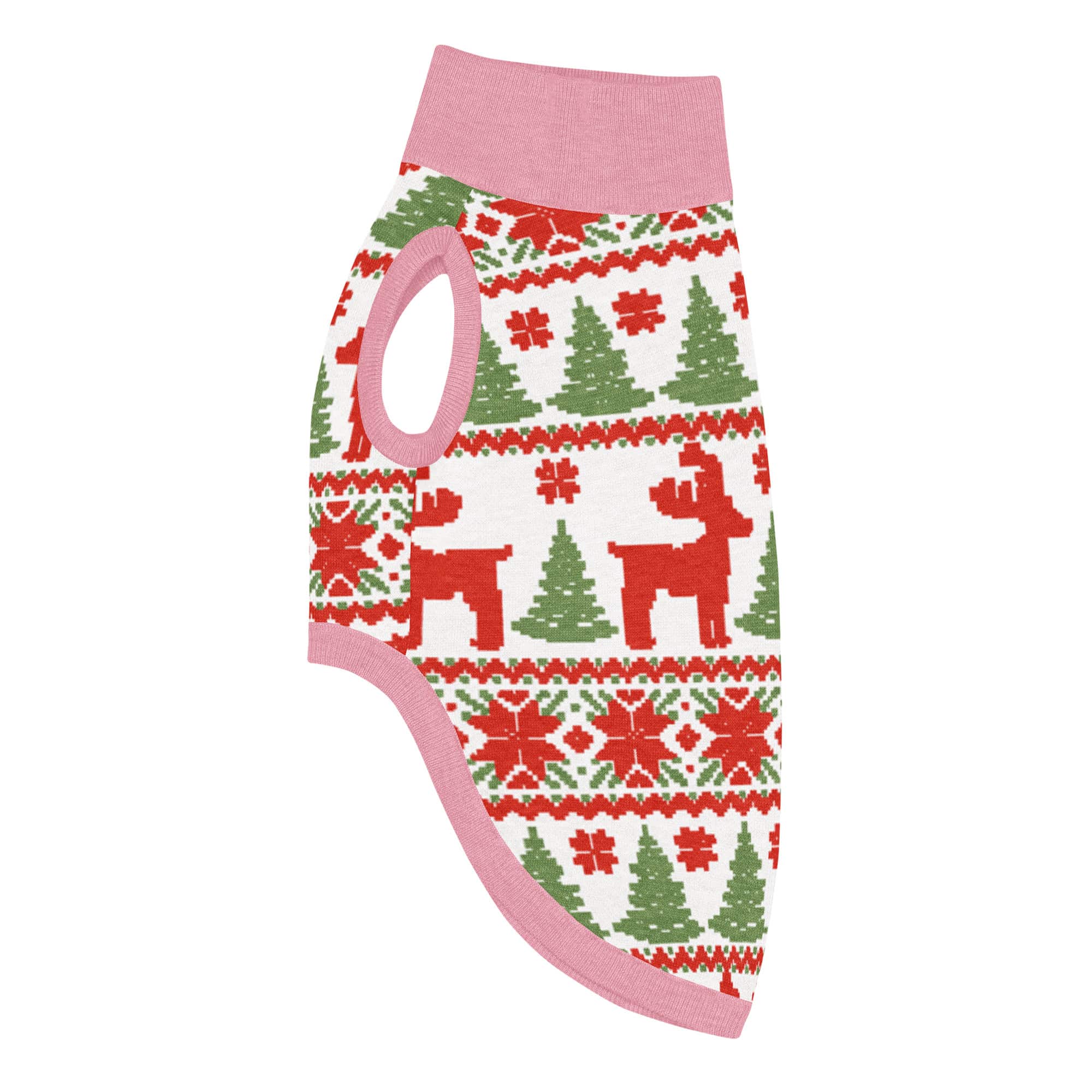 Reindeer Pattern Knitted Pet Sweater - Image 18