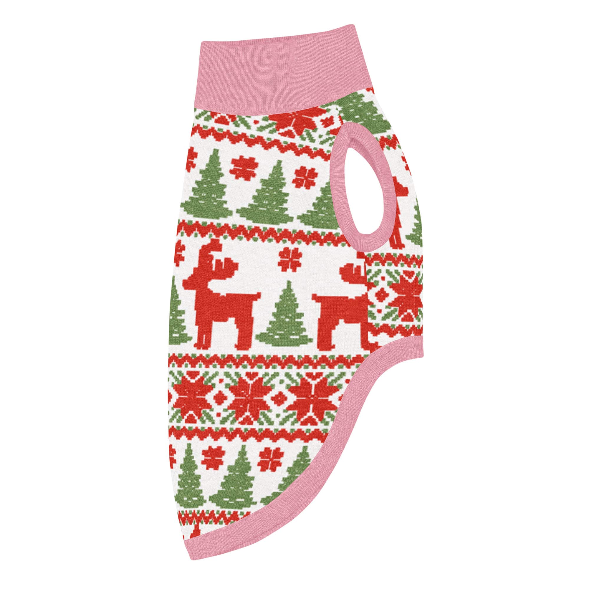Reindeer Pattern Knitted Pet Sweater - Image 19