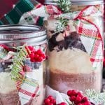 DIY Double Chocolate Peppermint Hot Cocoa Mix, perfect gift for the holidays and christmas beautifuleatsandthings.com