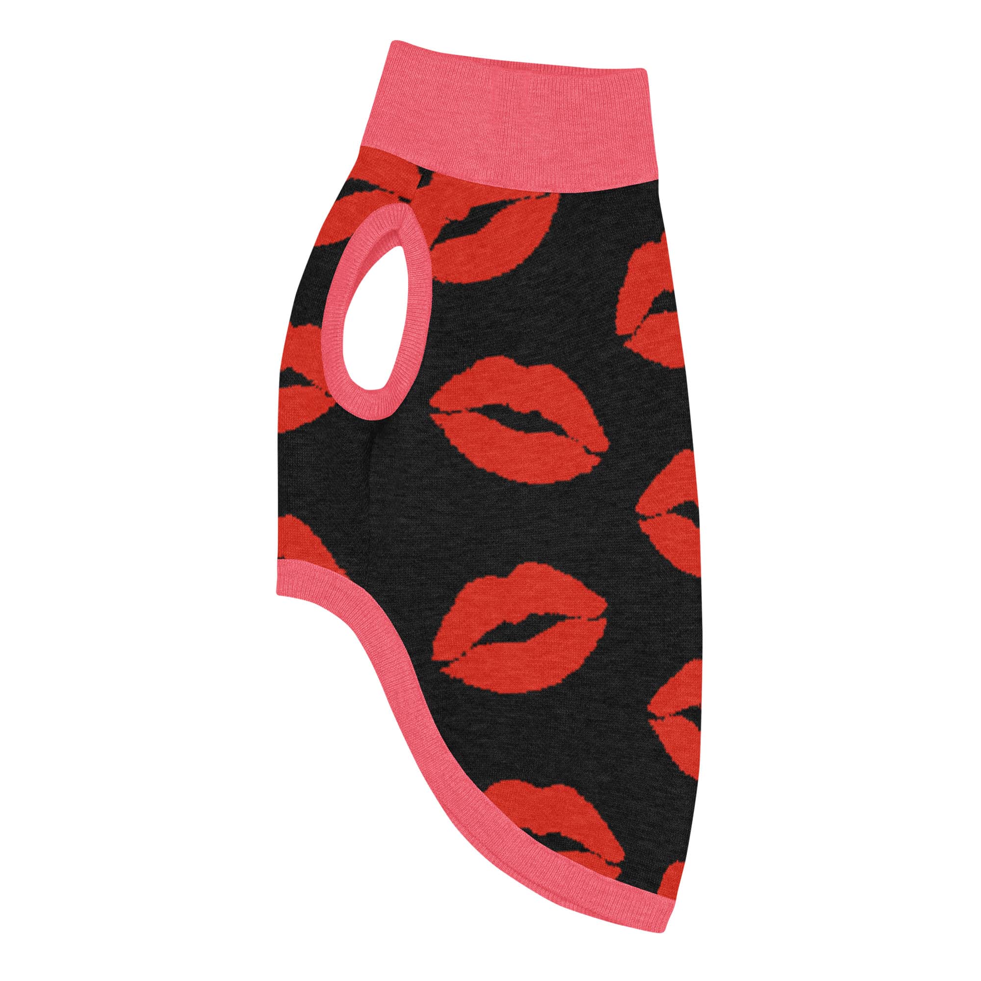 Kiss Kiss Black Knitted Pet Sweater - Image 14
