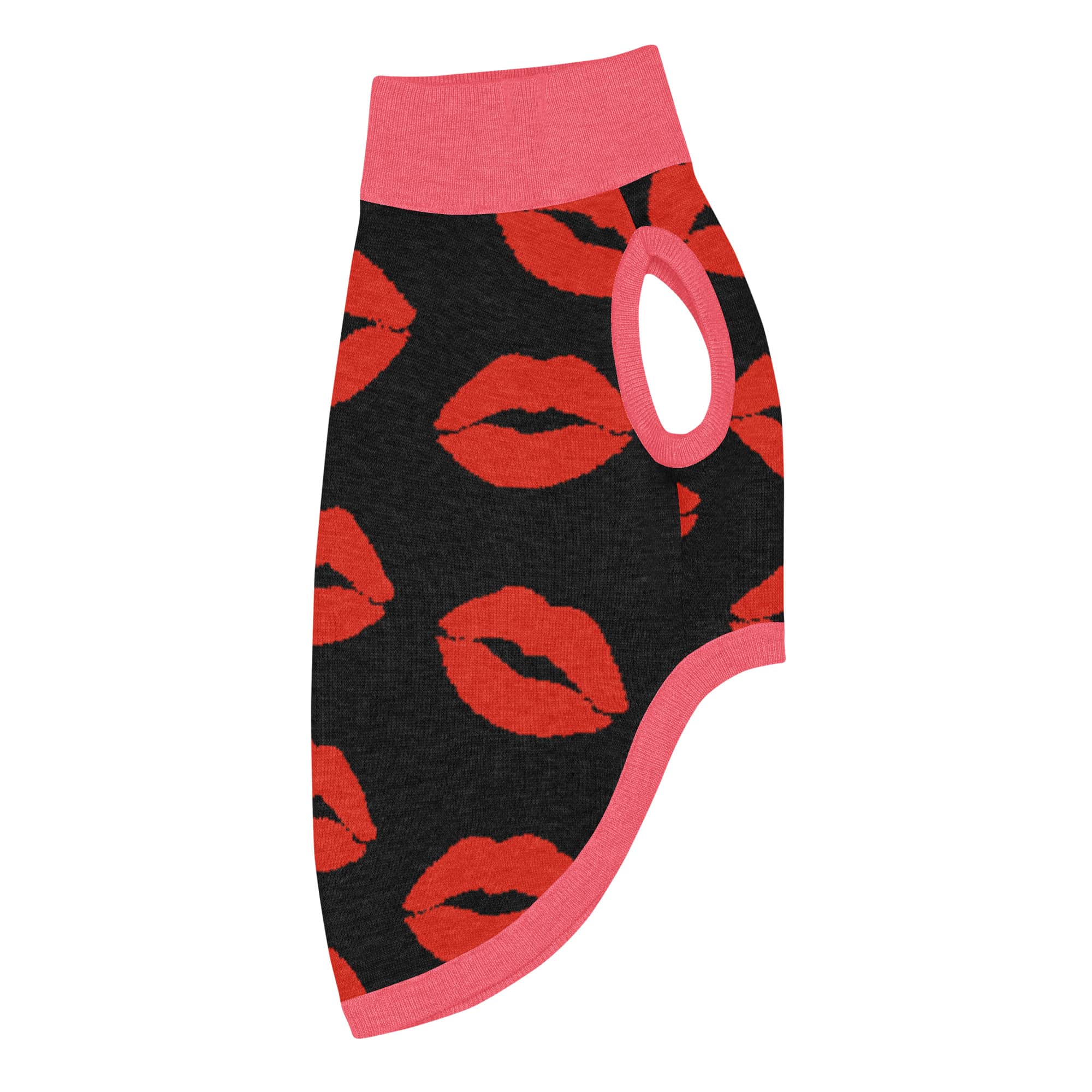 Kiss Kiss Black Knitted Pet Sweater - Image 15