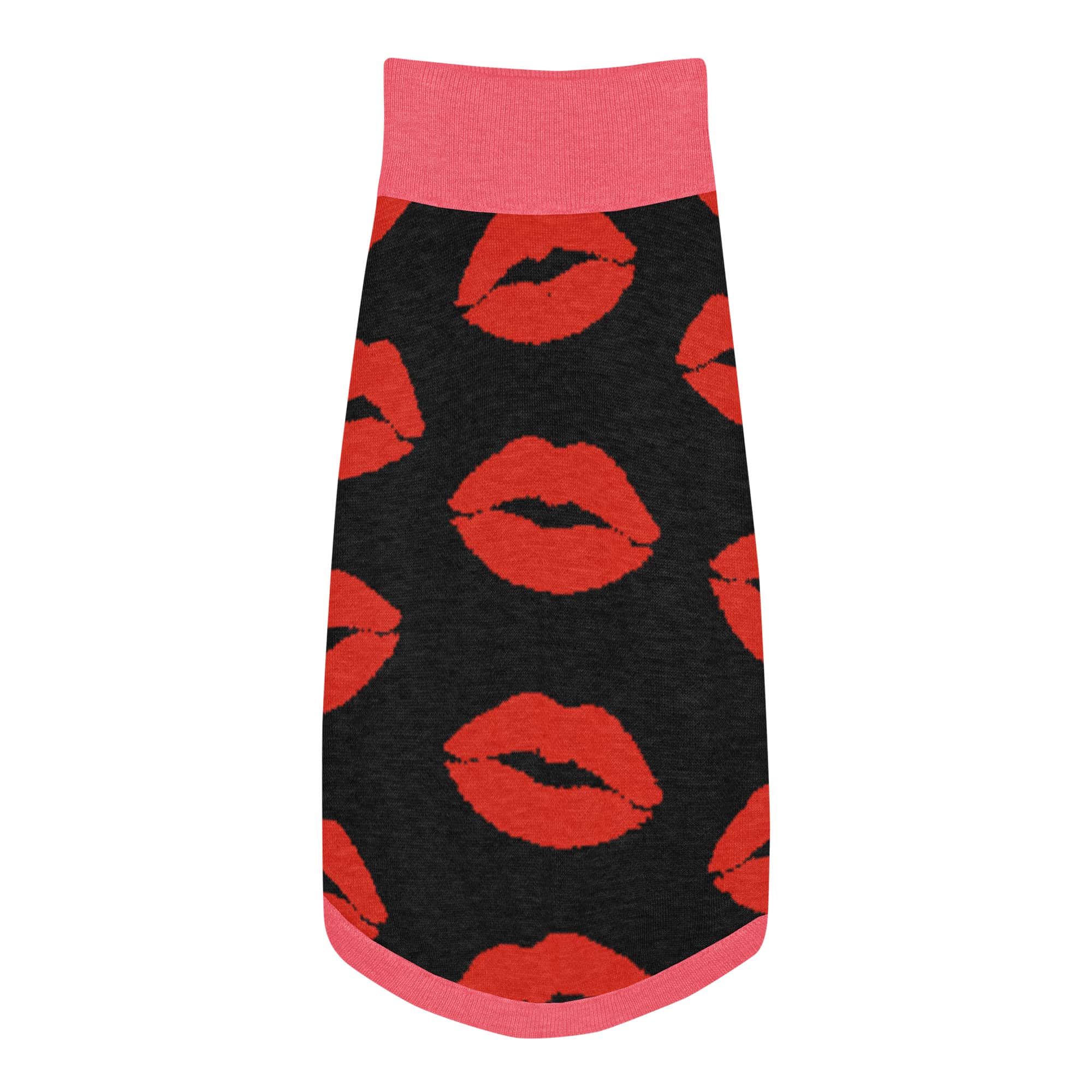 Kiss Kiss Black Knitted Pet Sweater - Image 10