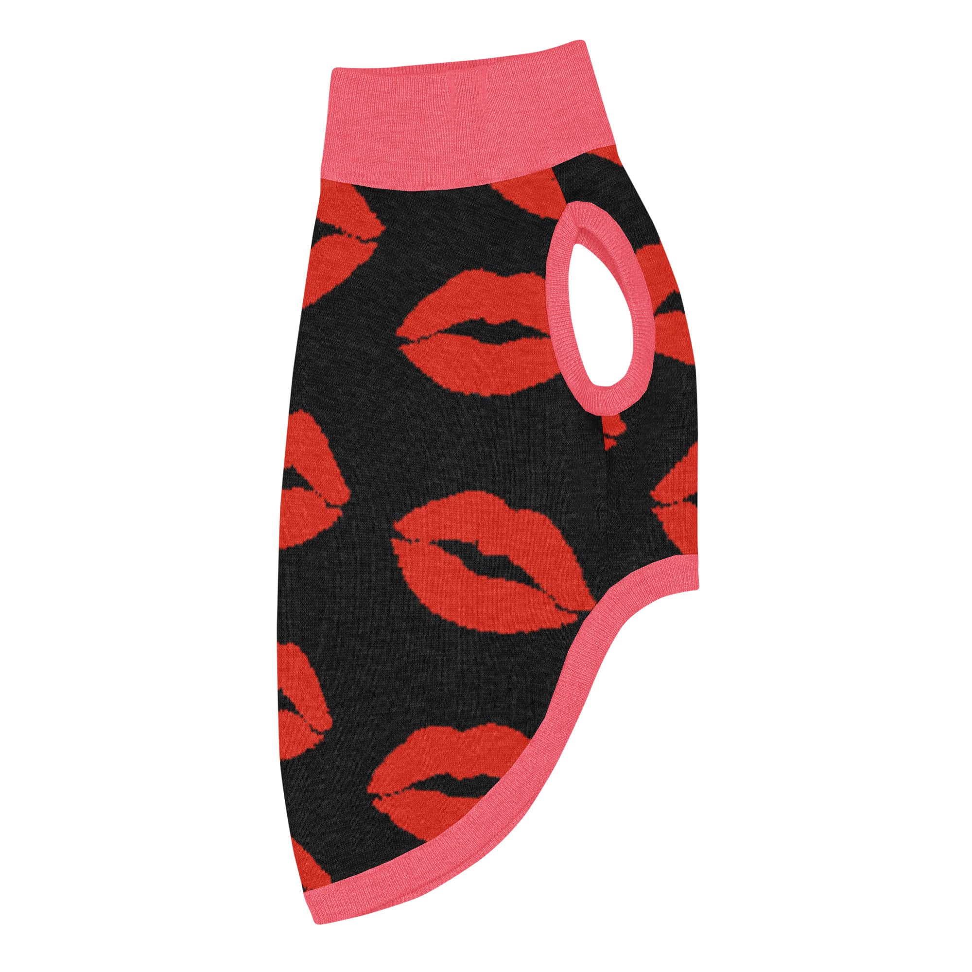 Kiss Kiss Black Knitted Pet Sweater - Image 12