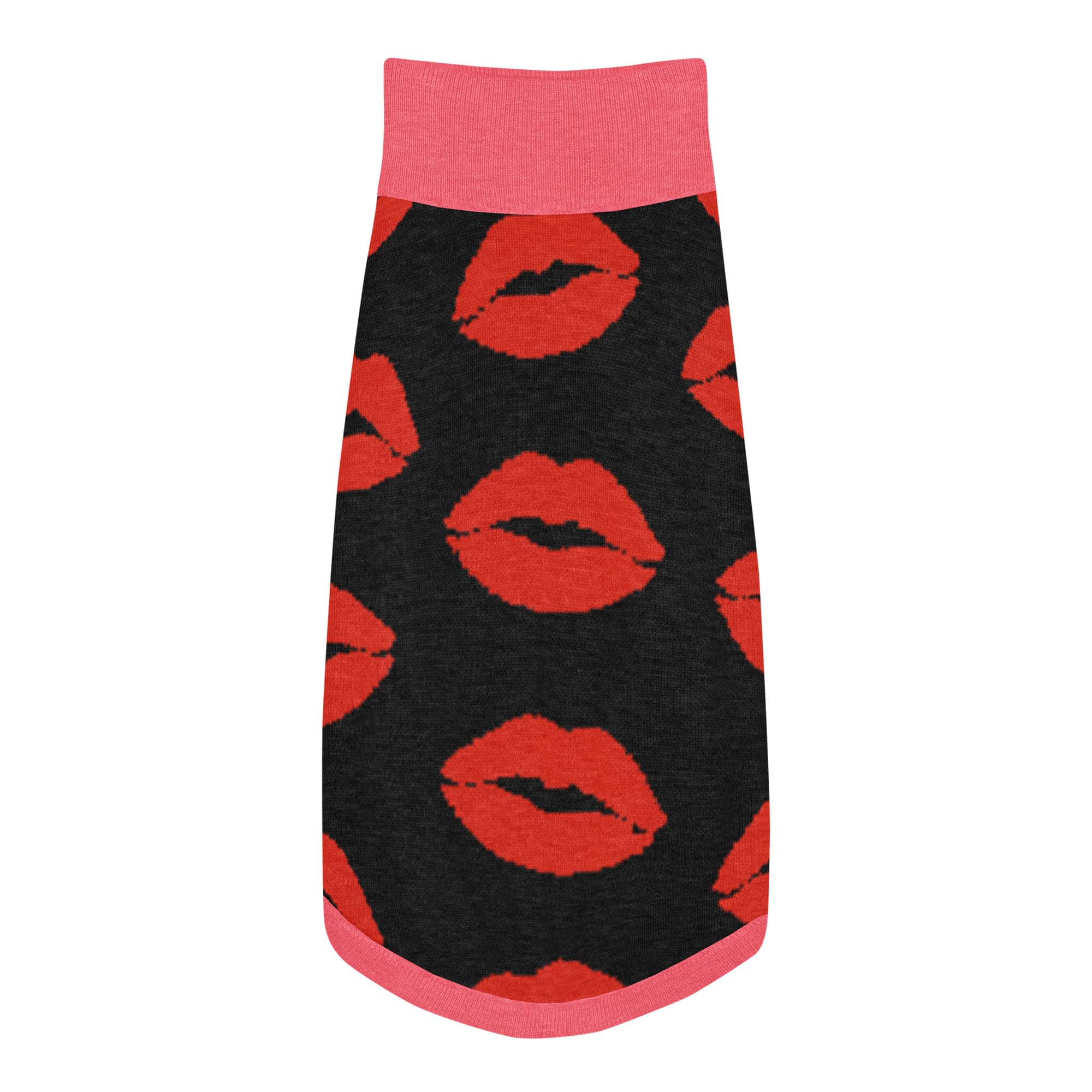 Kiss Kiss Black Knitted Pet Sweater - Image 7