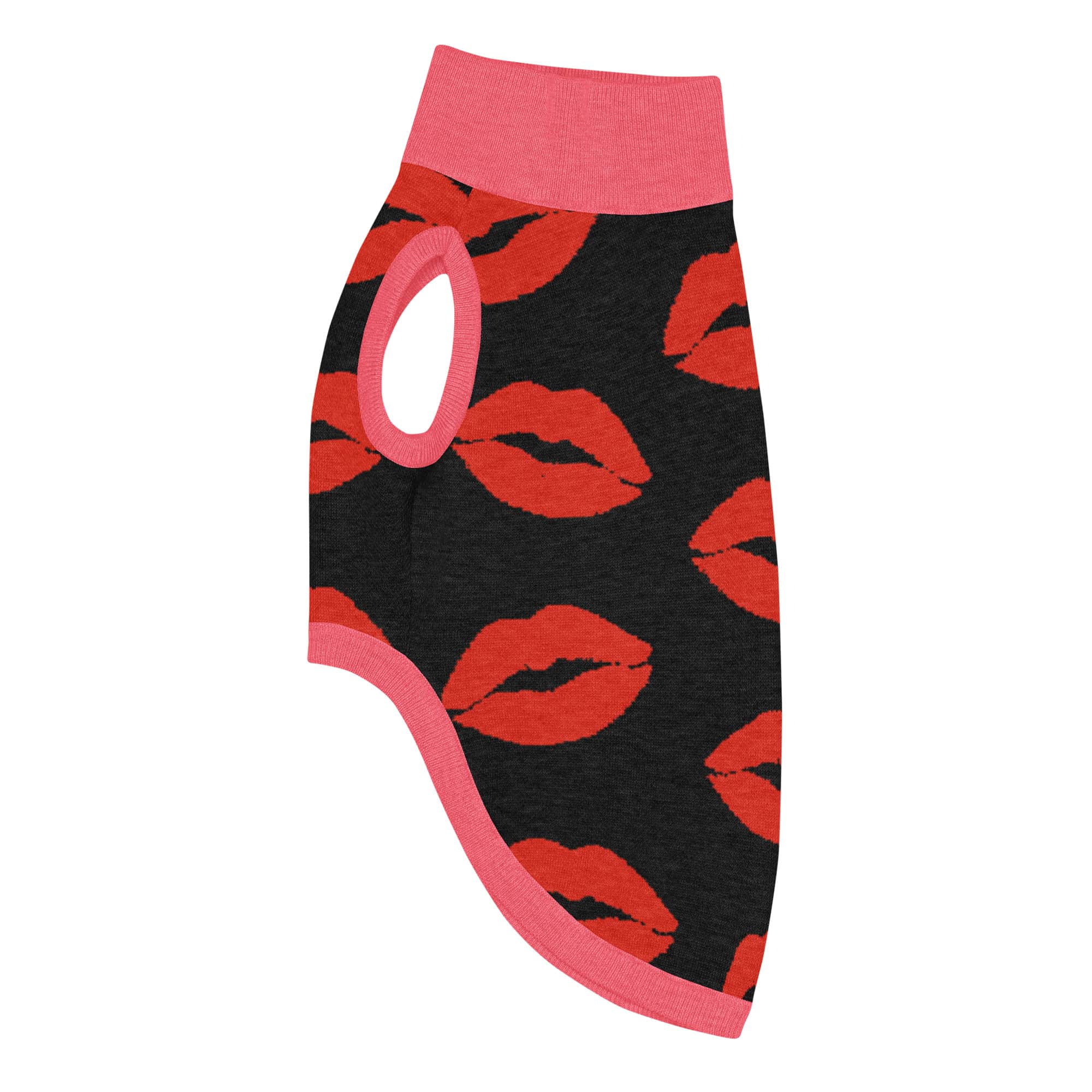 Kiss Kiss Black Knitted Pet Sweater - Image 17