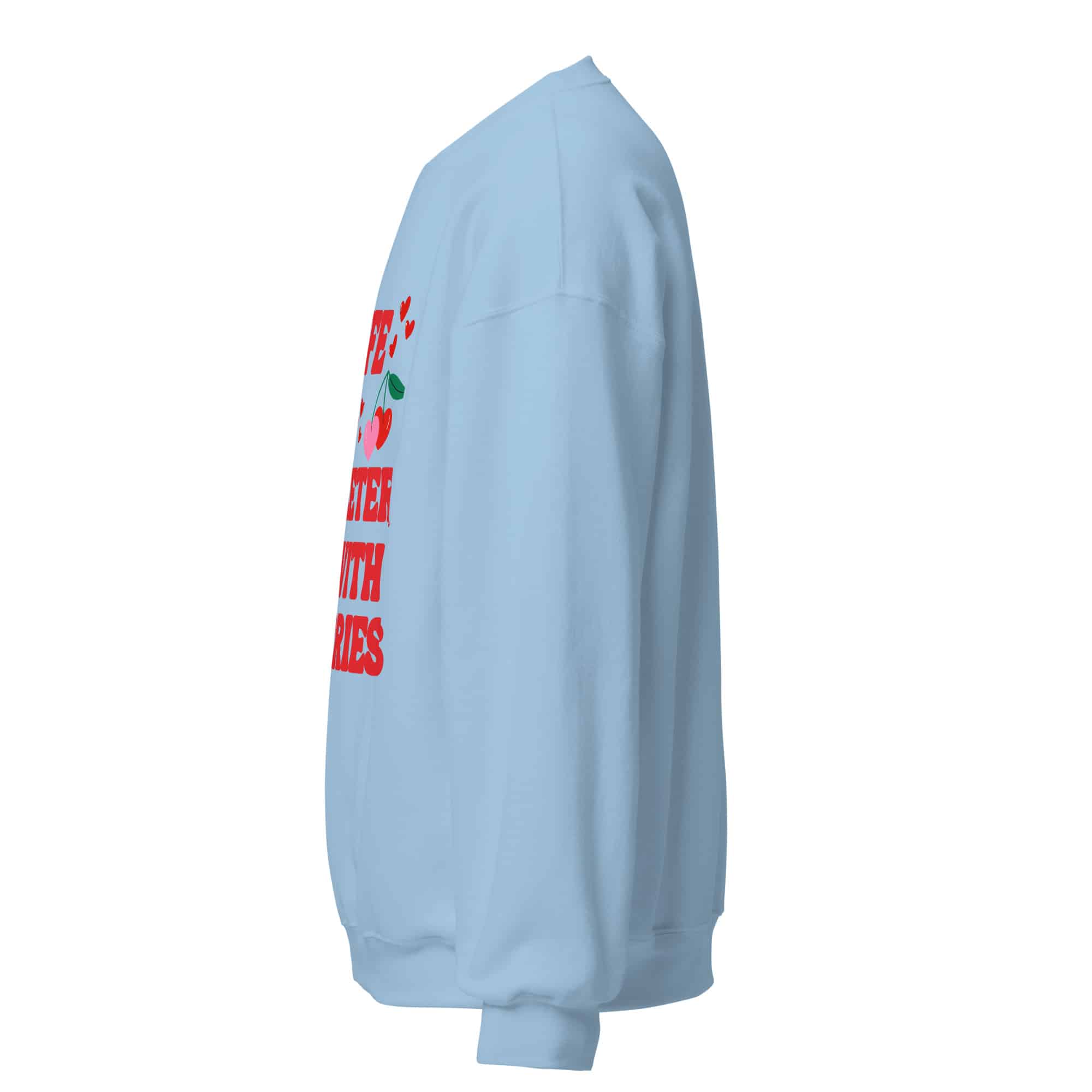 Life is Sweeter with Cherries Unisex Sweatshirt - Image 11