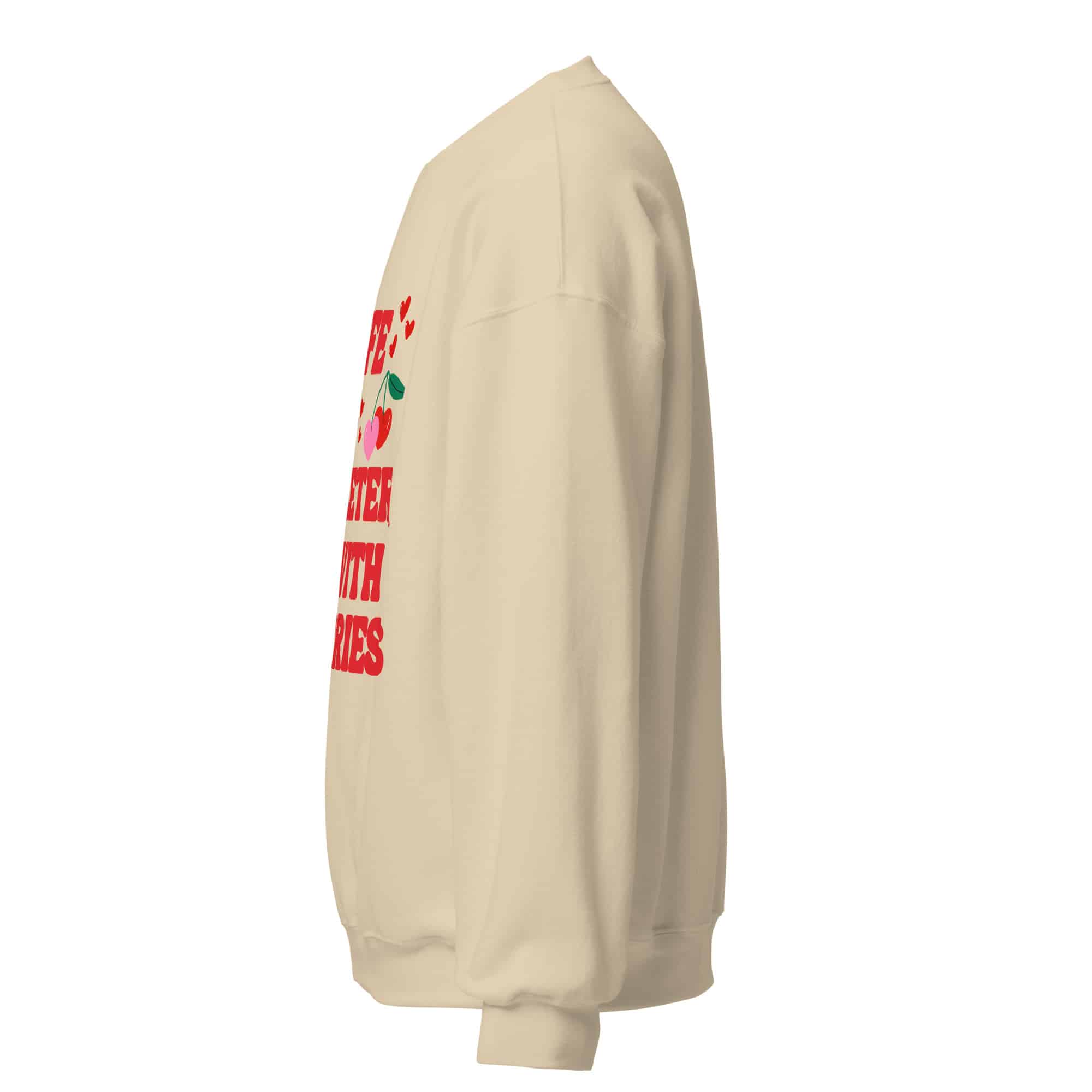 Life is Sweeter with Cherries Unisex Sweatshirt - Image 19