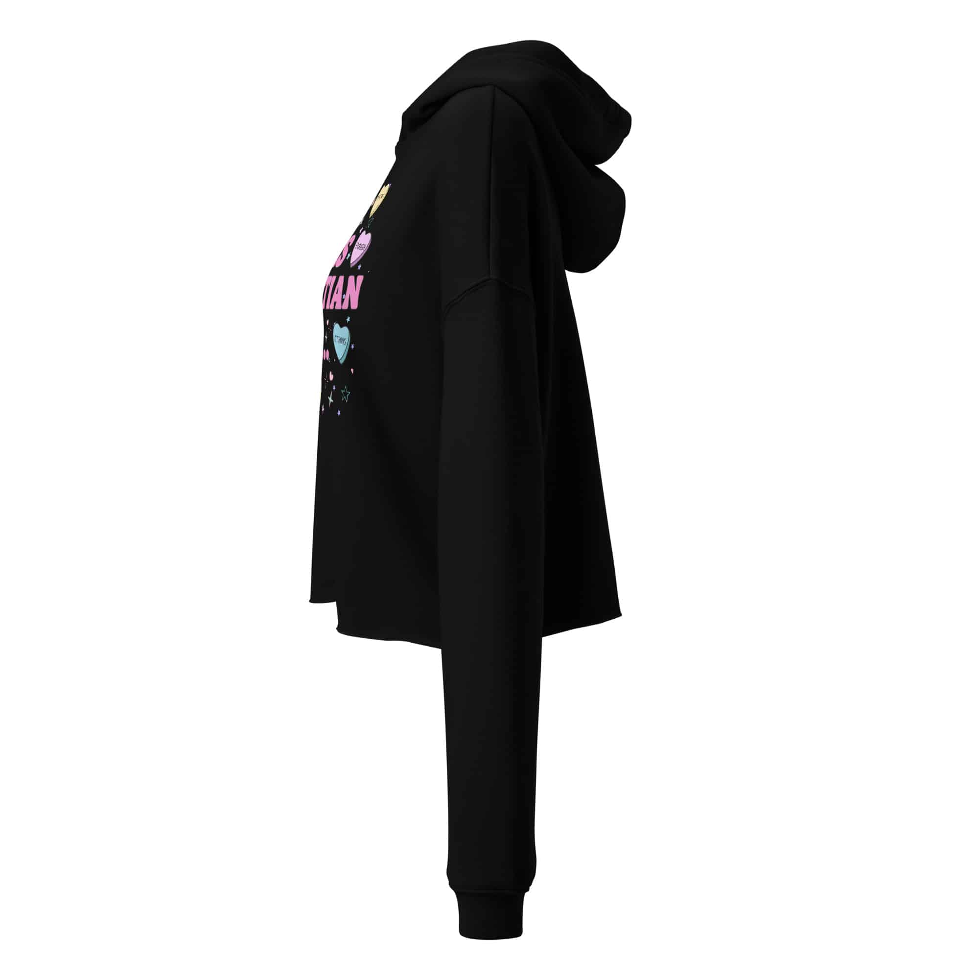 This Dietitian Is...Valentine's Crop Hoodie - Image 2
