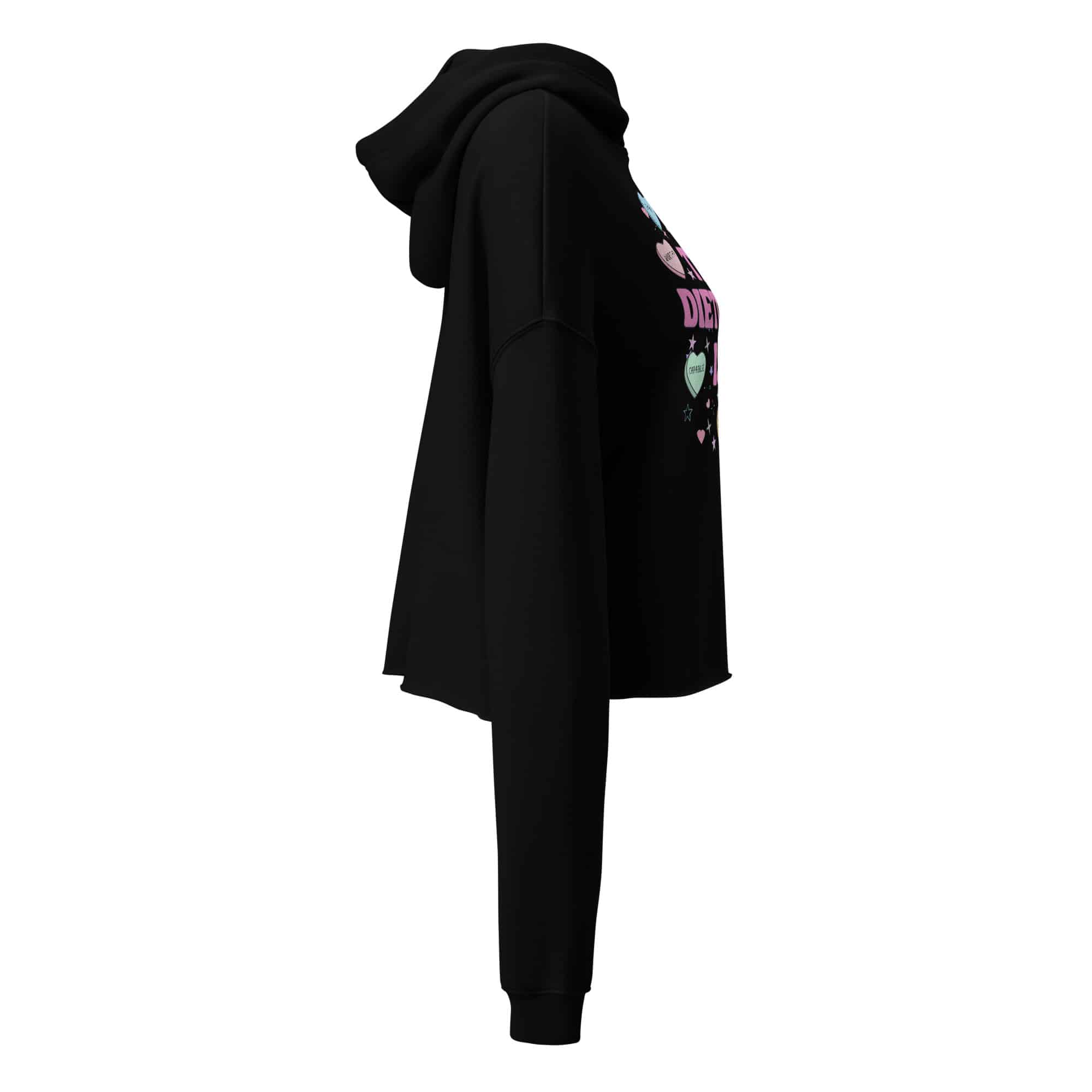 This Dietitian Is...Valentine's Crop Hoodie - Image 3