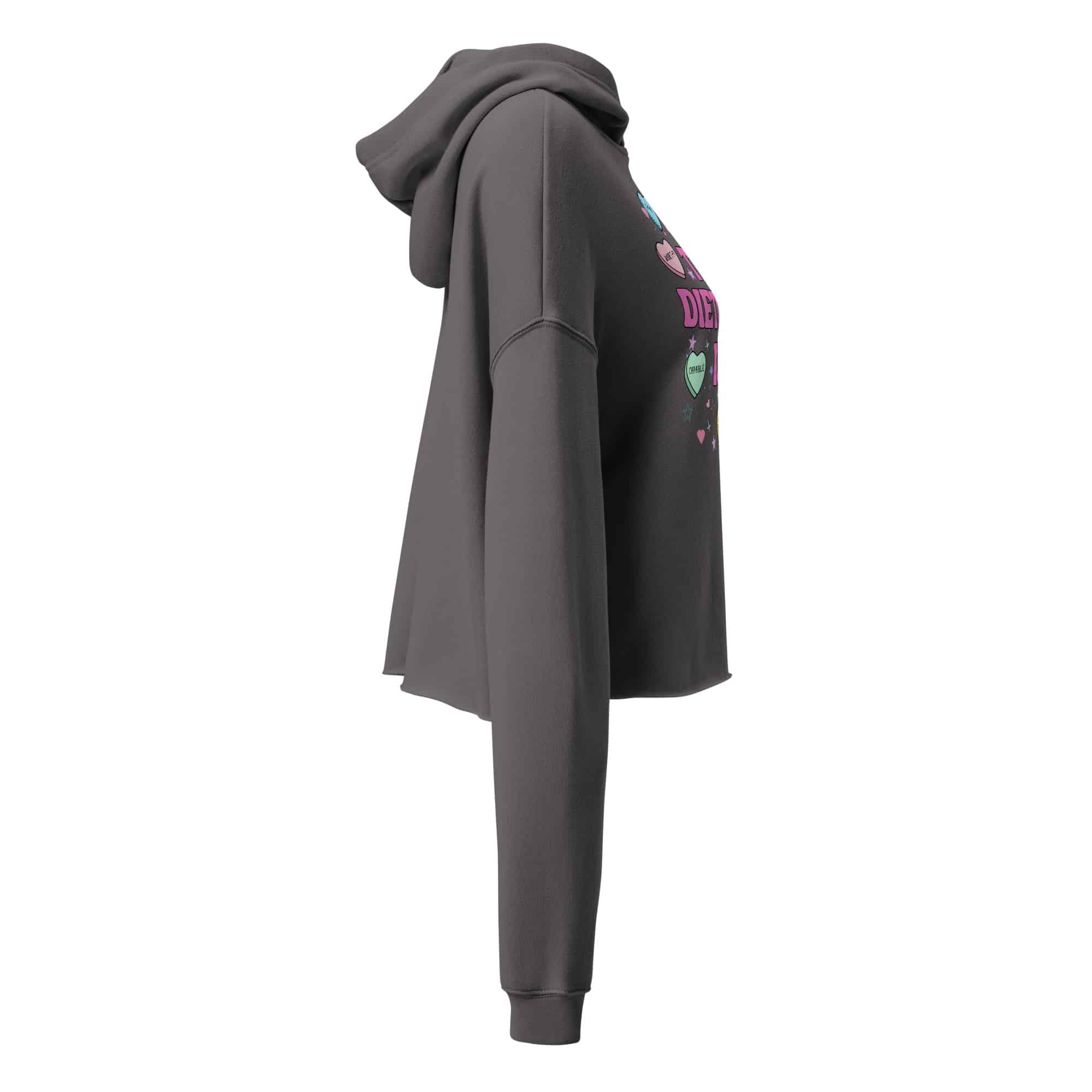 This Dietitian Is...Valentine's Crop Hoodie - Image 11