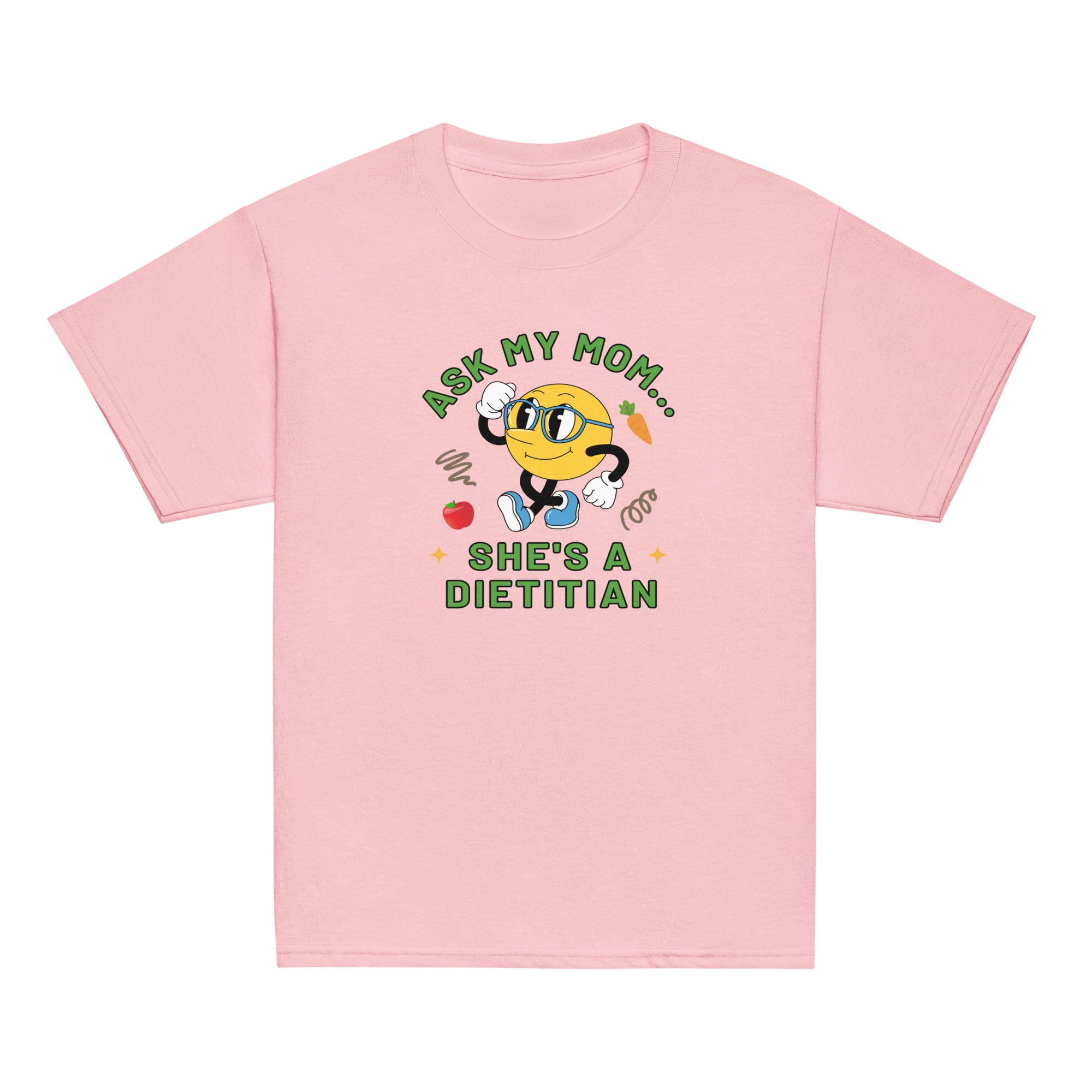 Ask My Mom, She's a Dietitian Youth Classic Tee - Image 9
