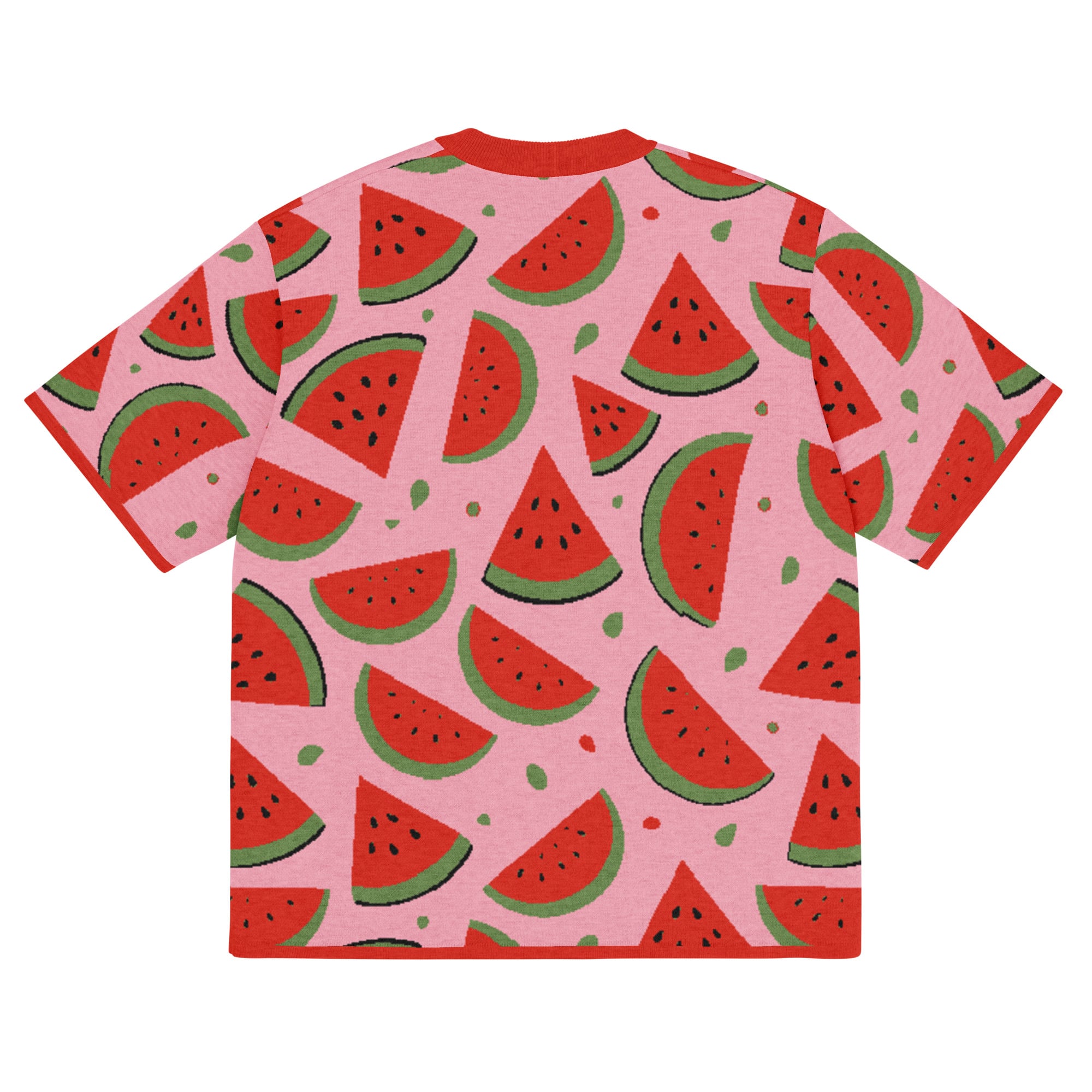 Fresh Watermelon Knitted Classic Tee - Image 16