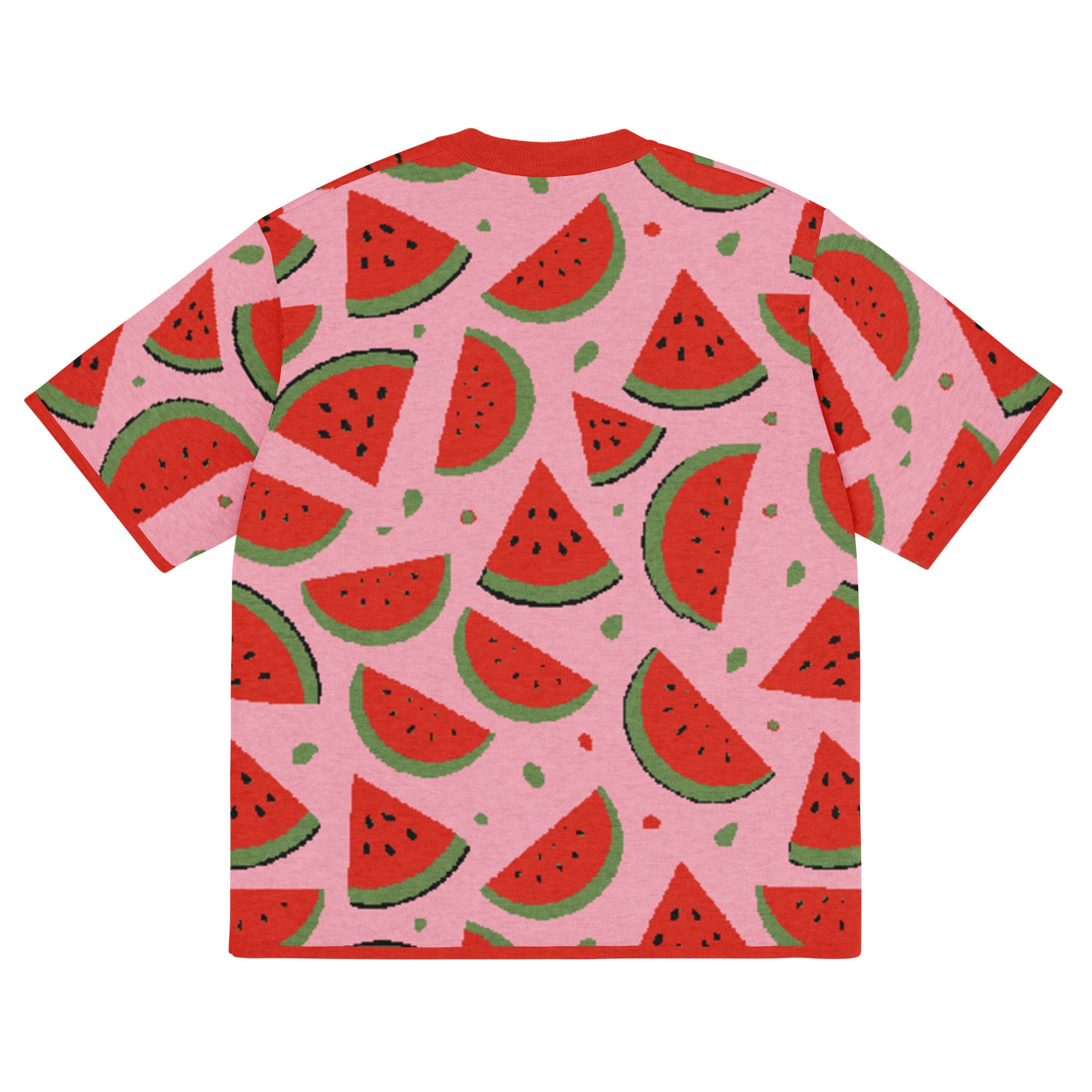 Fresh Watermelon Knitted Classic Tee - Image 3