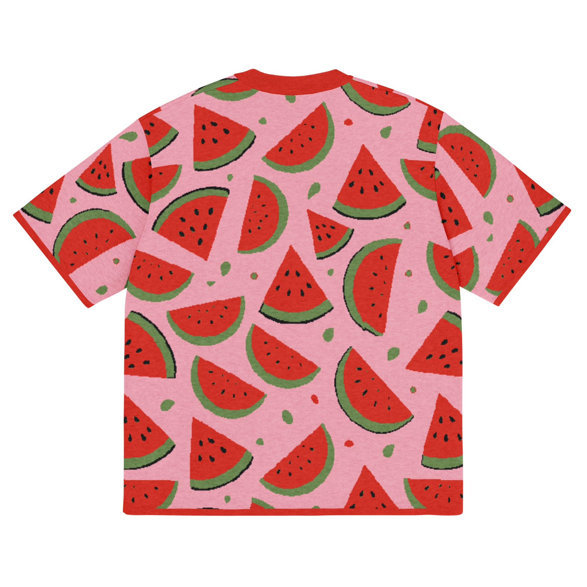 Fresh Watermelon Knitted Classic Tee - Image 12