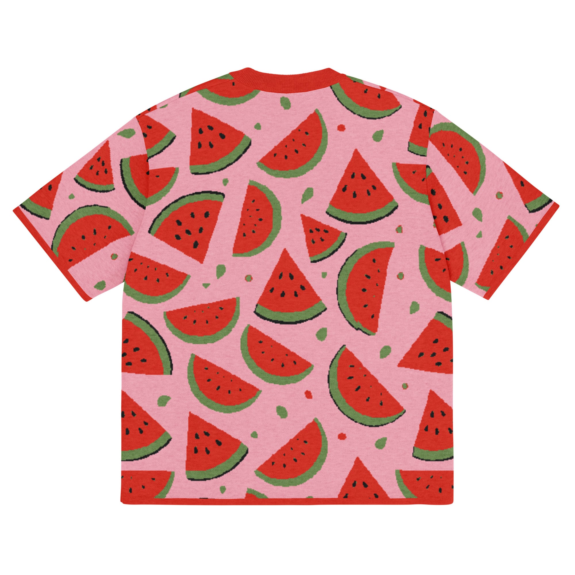 Fresh Watermelon Knitted Classic Tee - Image 10