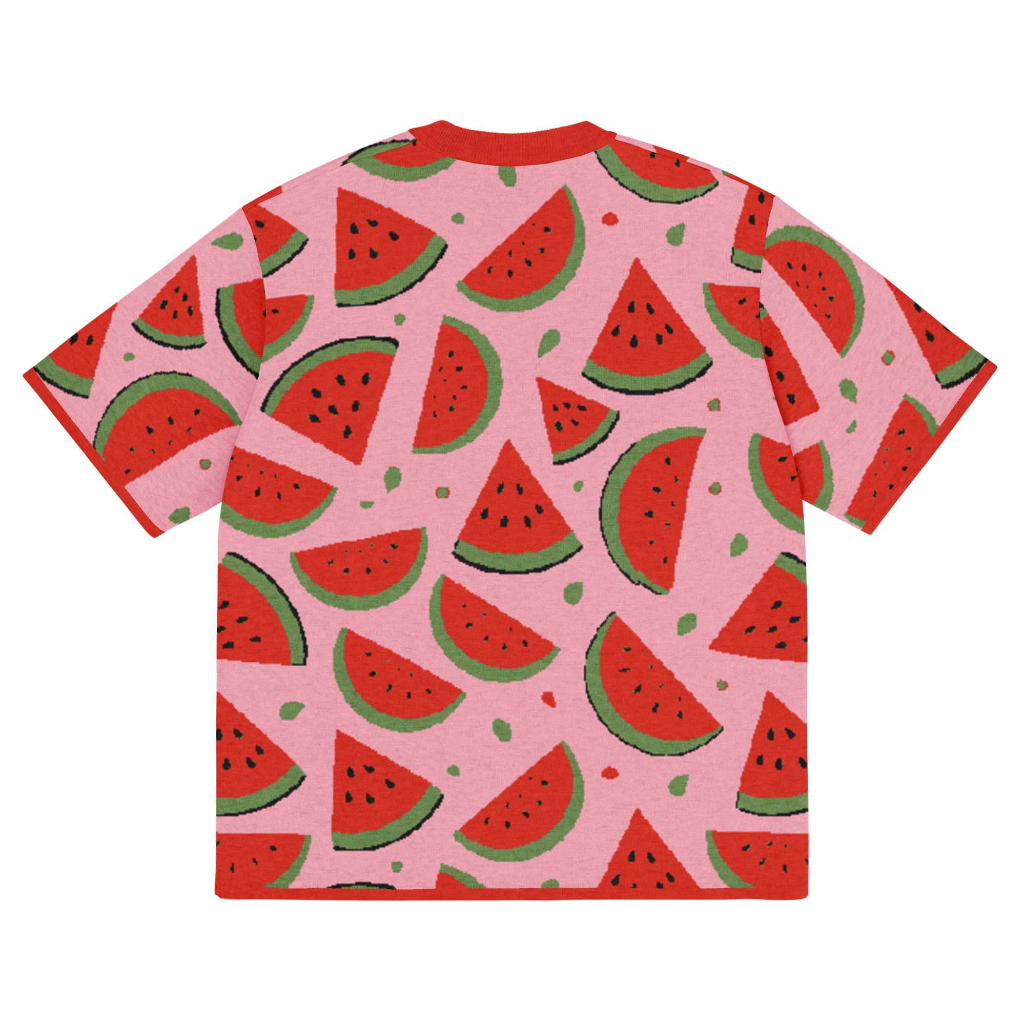 Fresh Watermelon Knitted Classic Tee - Image 8