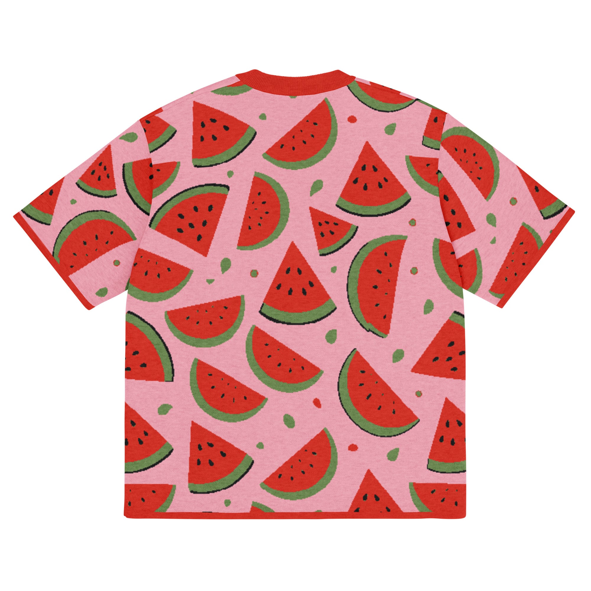 Fresh Watermelon Knitted Classic Tee - Image 14