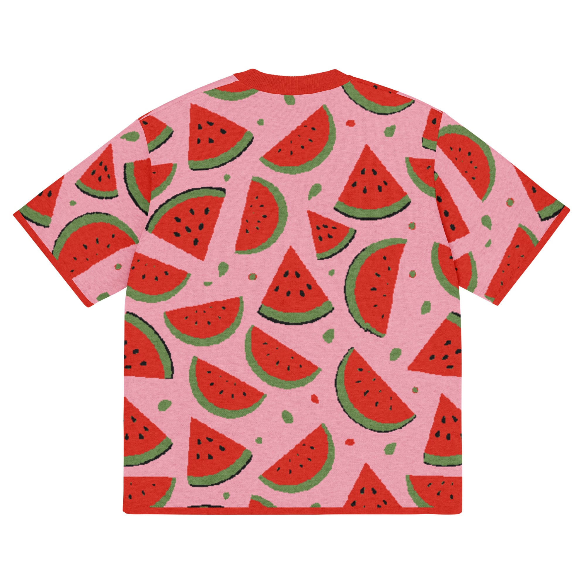 Fresh Watermelon Knitted Classic Tee - Image 6